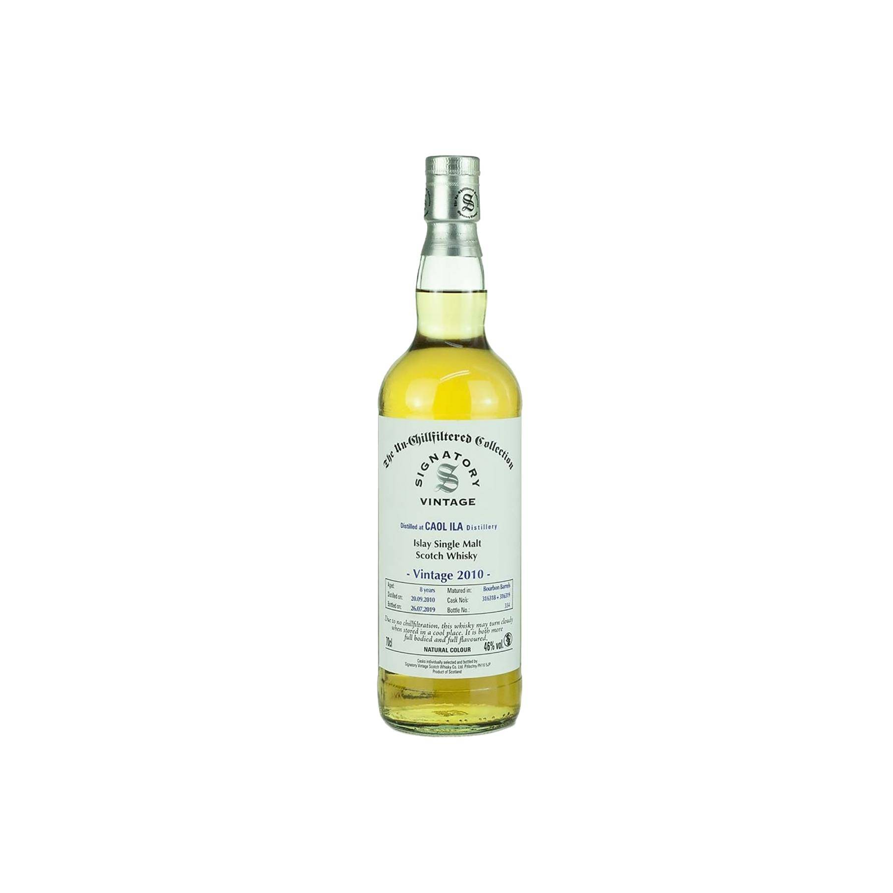 Caol Ila The Un-Chillfiltered Collection 2010 8 Years Single Malt Whisky