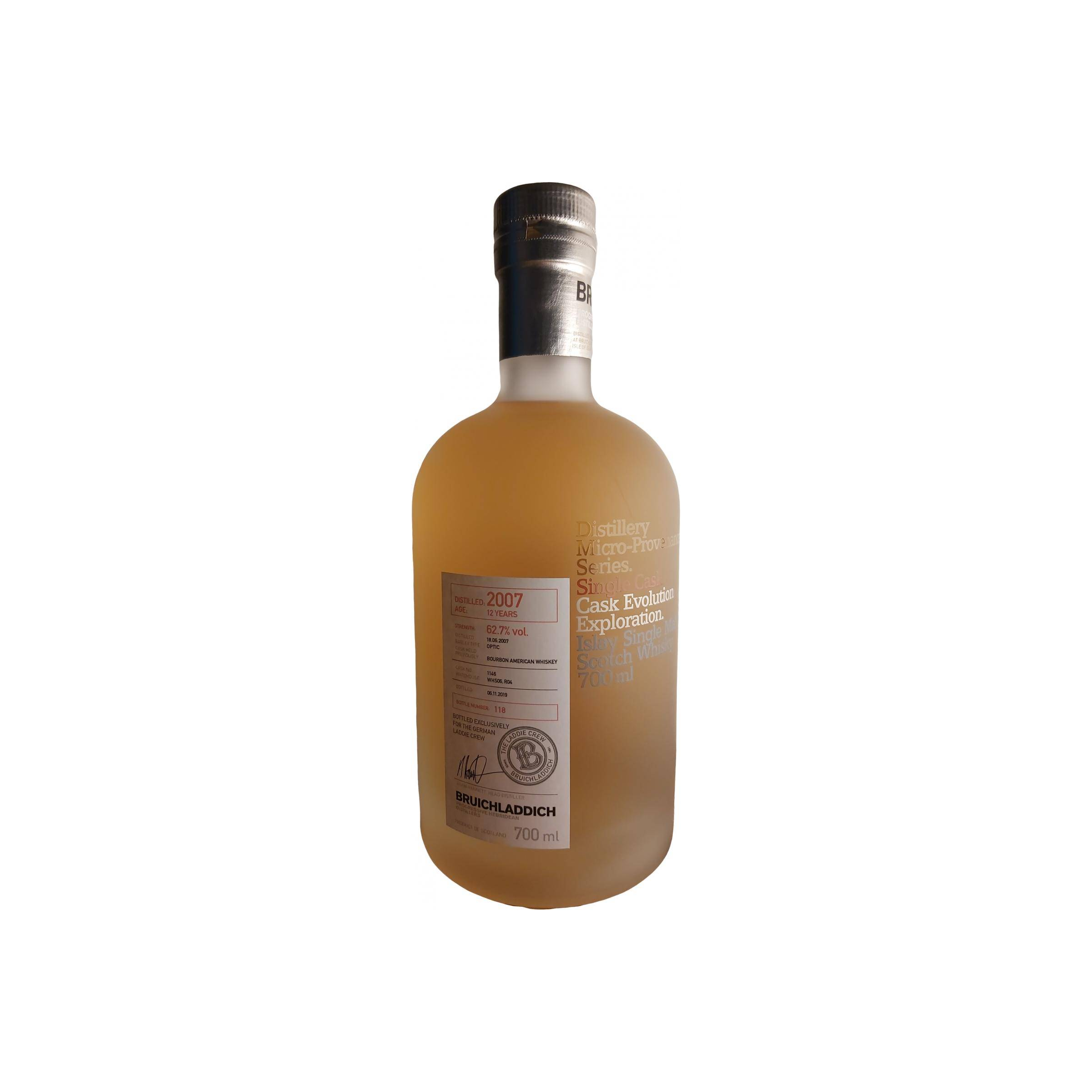 Bruichladdich 2007 12 Years Single Malt Whisky