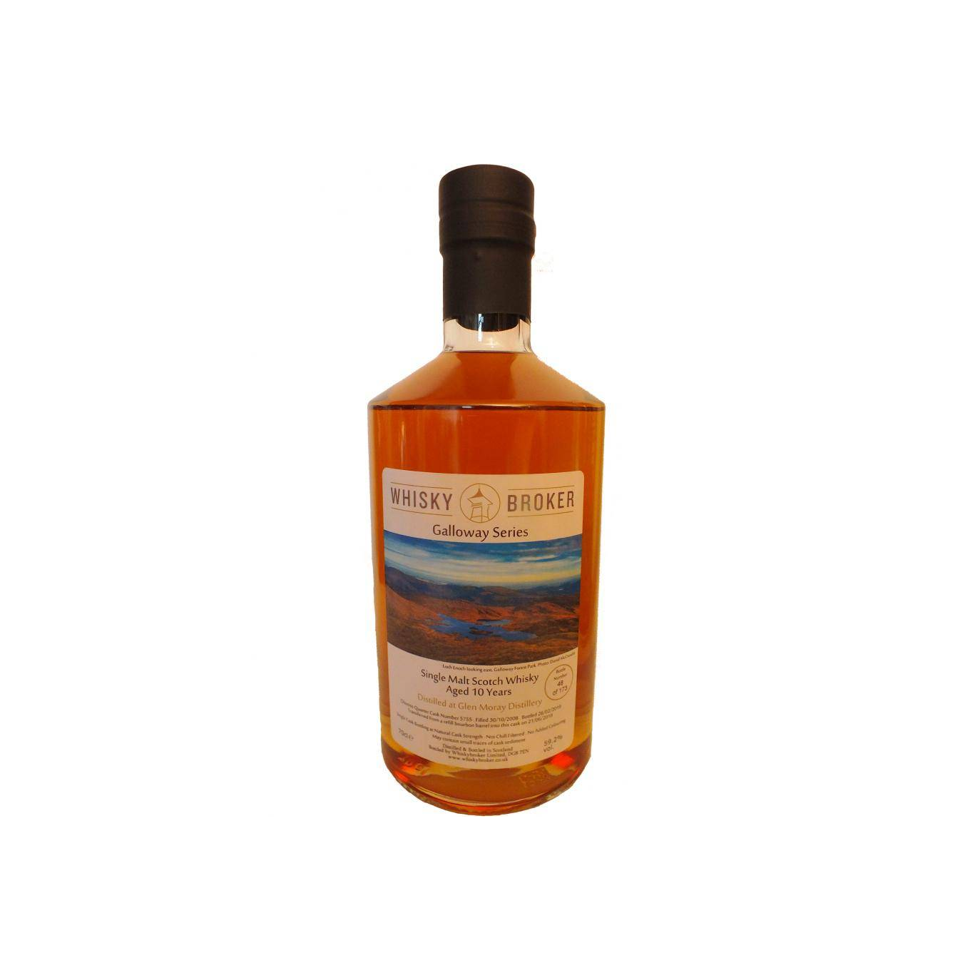Glen Moray 2008 10 Years Single Malt Whisky