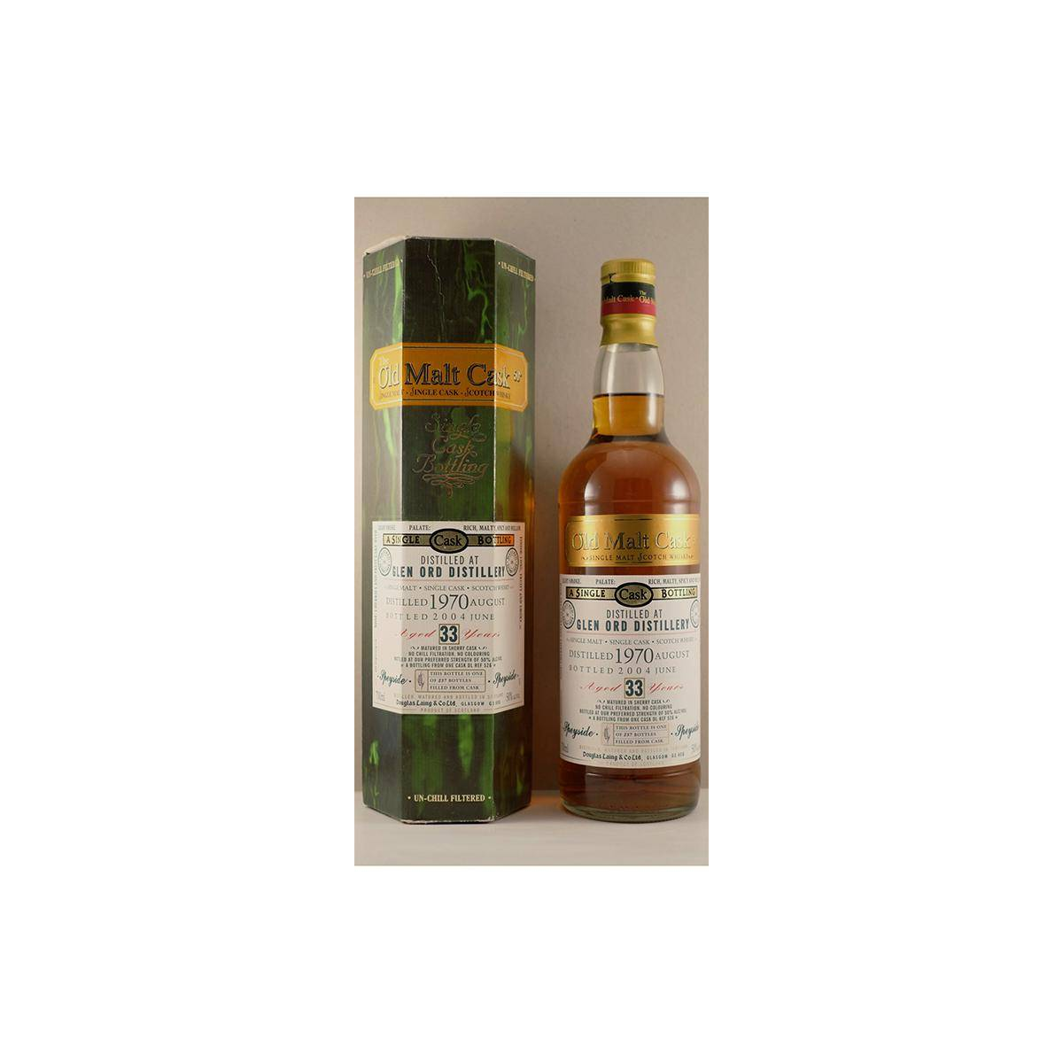 Glen Ord Old Malt Cask 1970 33 Years Single Malt Whisky