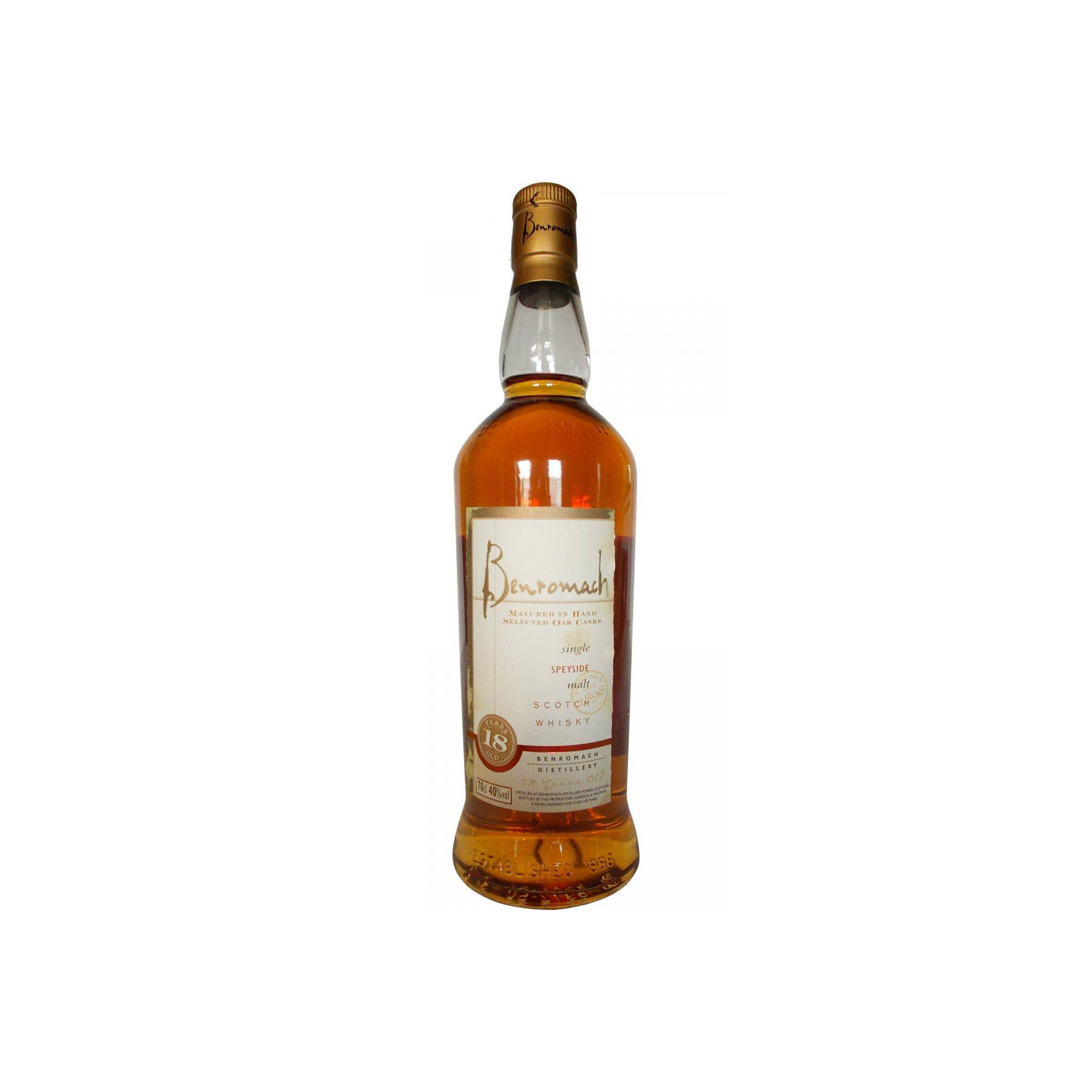 Benromach 18 Years Single Malt Whisky