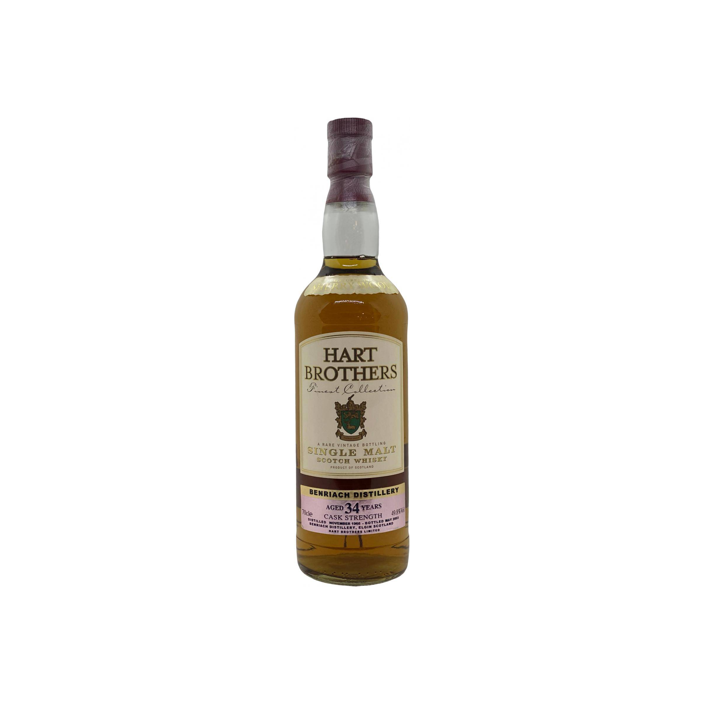 BenRiach 1968 34 Years Single Malt Whisky