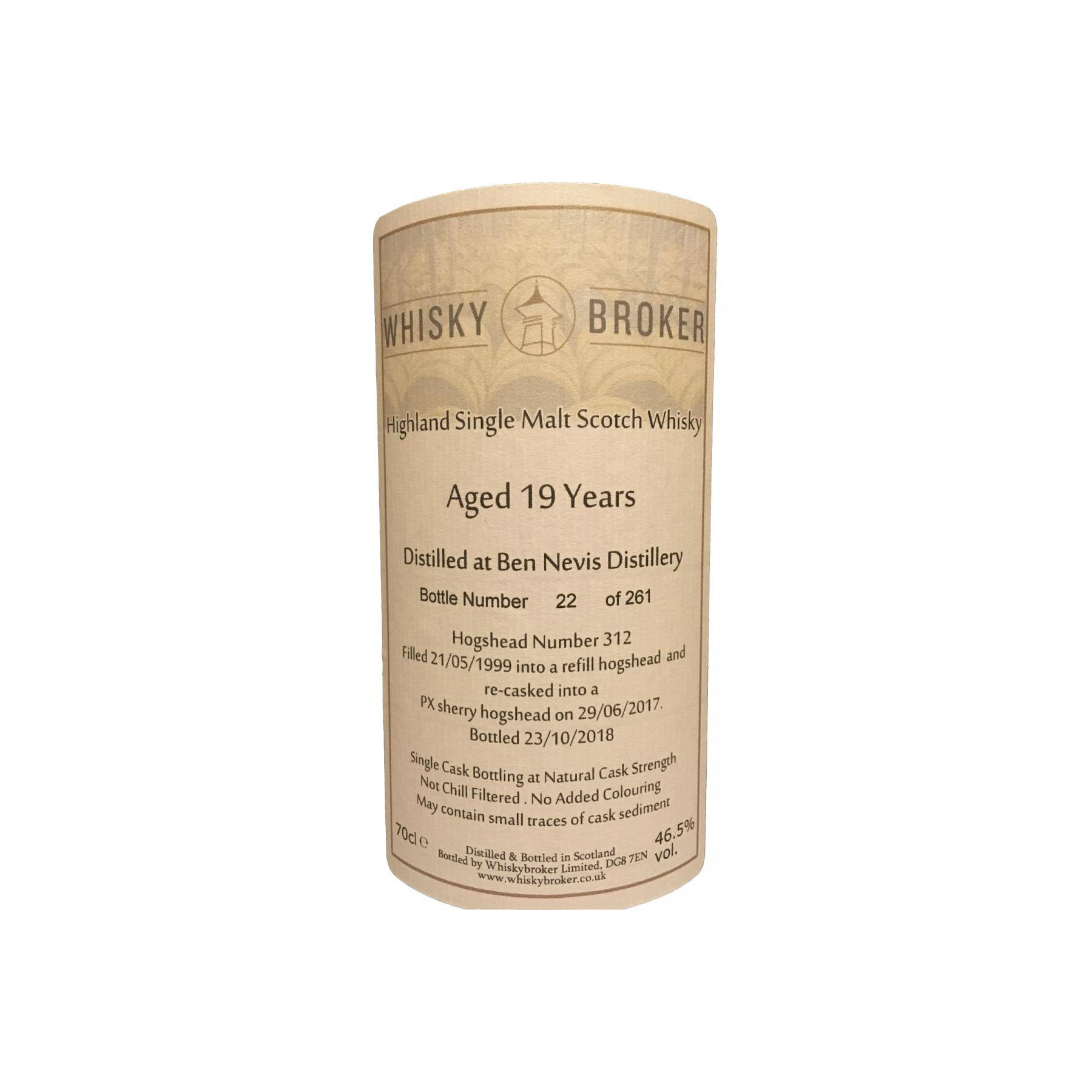 Ben Nevis 1999 19 Years Single Malt Whisky 3
