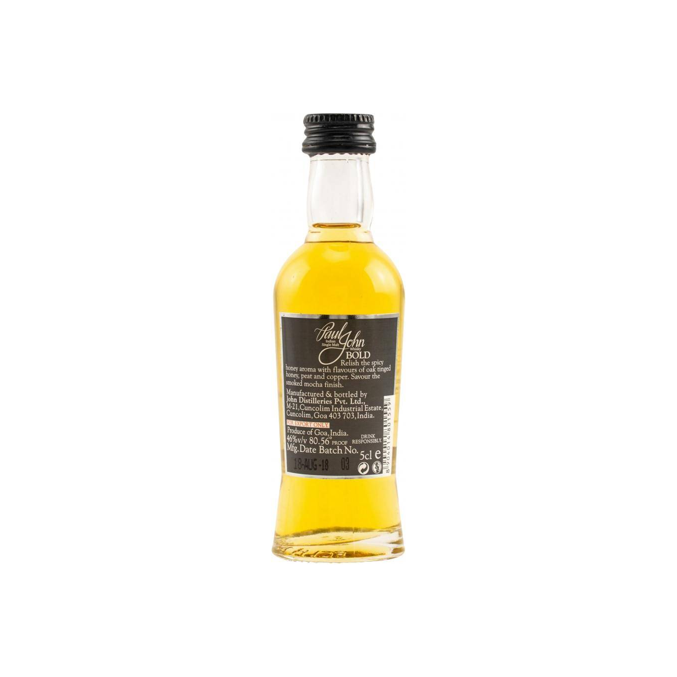 Paul John Miniature Single Malt Whisky 3