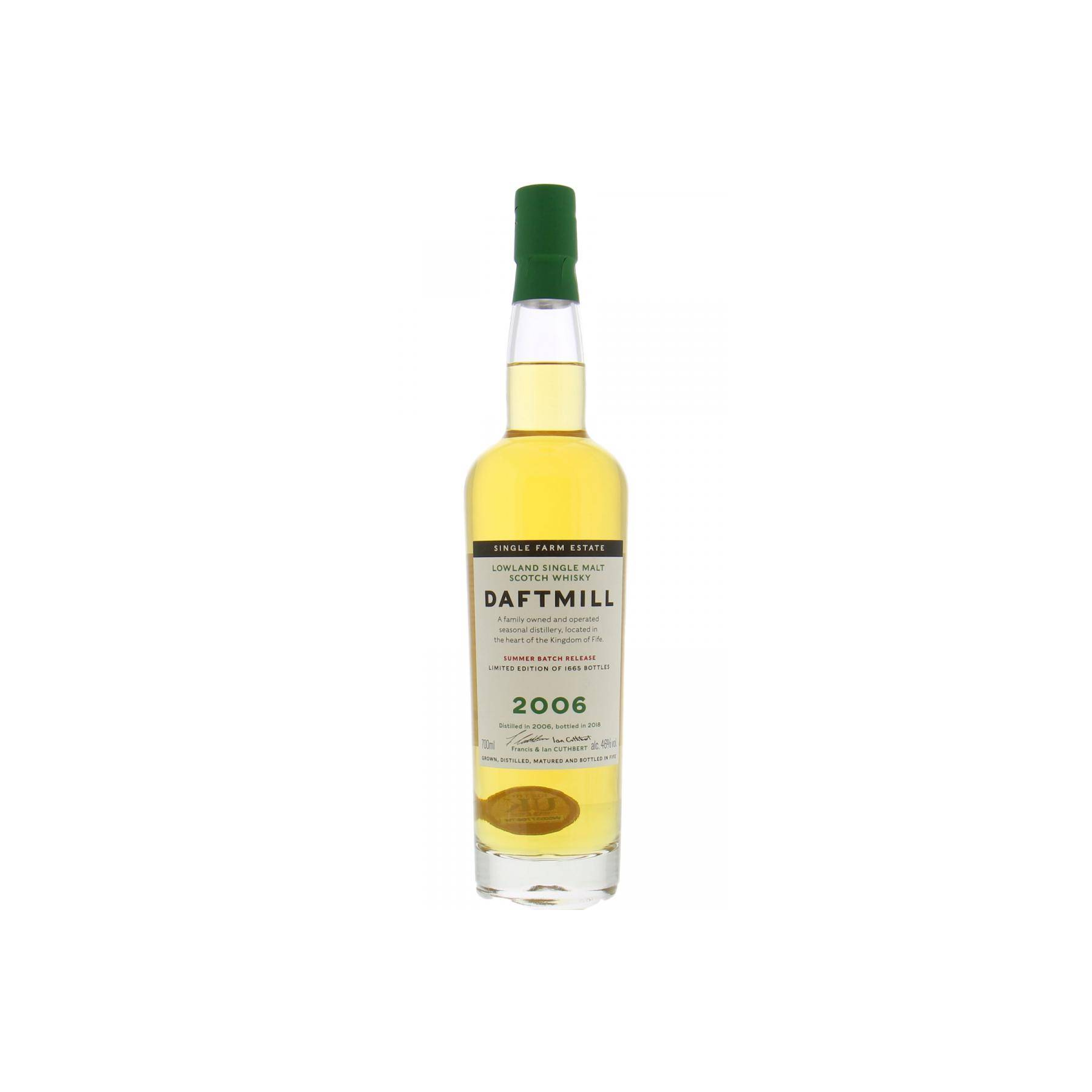 Daftmill 2006 12 Years Single Malt Whisky
