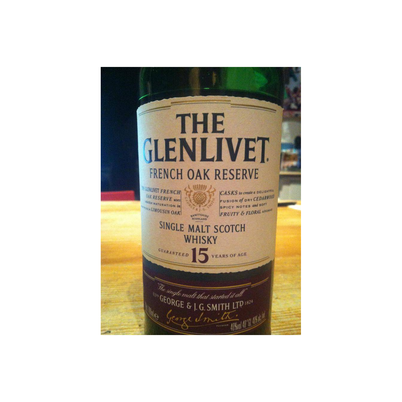 The Glenlivet 15 Years Single Malt Whisky 2
