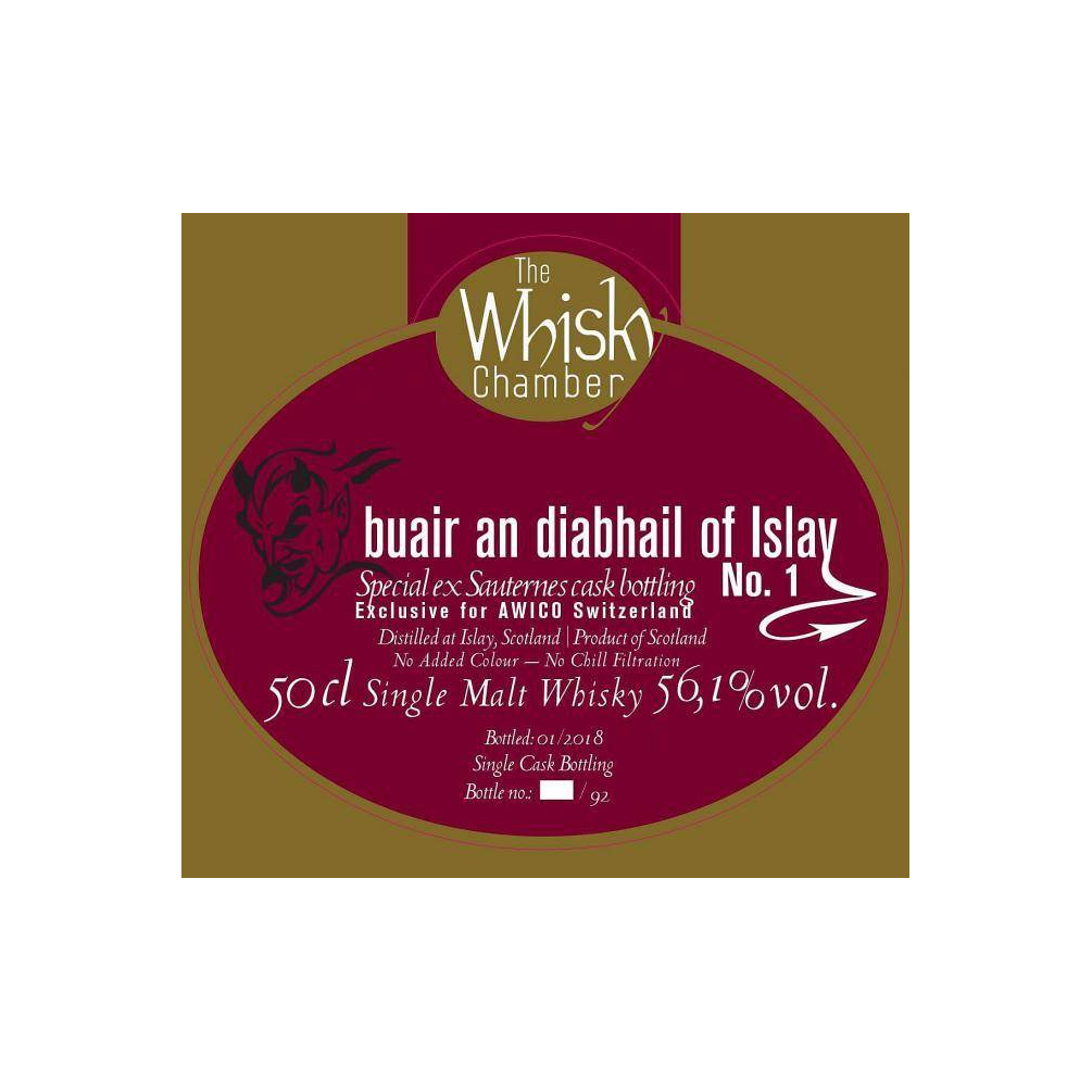buair an diabhail of Islay Special ex Sauternes cask bottling No. 1 2