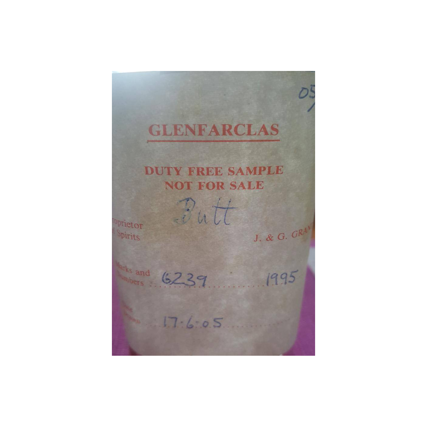 Glenfarclas 1995 10 Years Single Malt Whisky