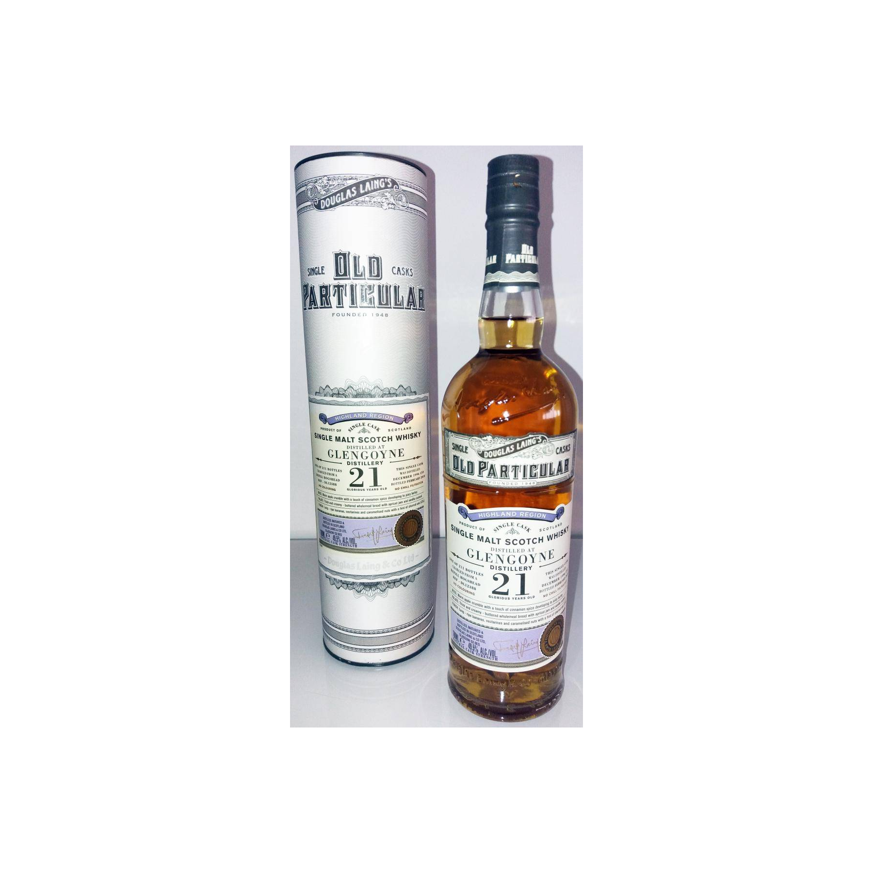 Glengoyne Old Particular 1996 21 Years Single Malt Whisky 2