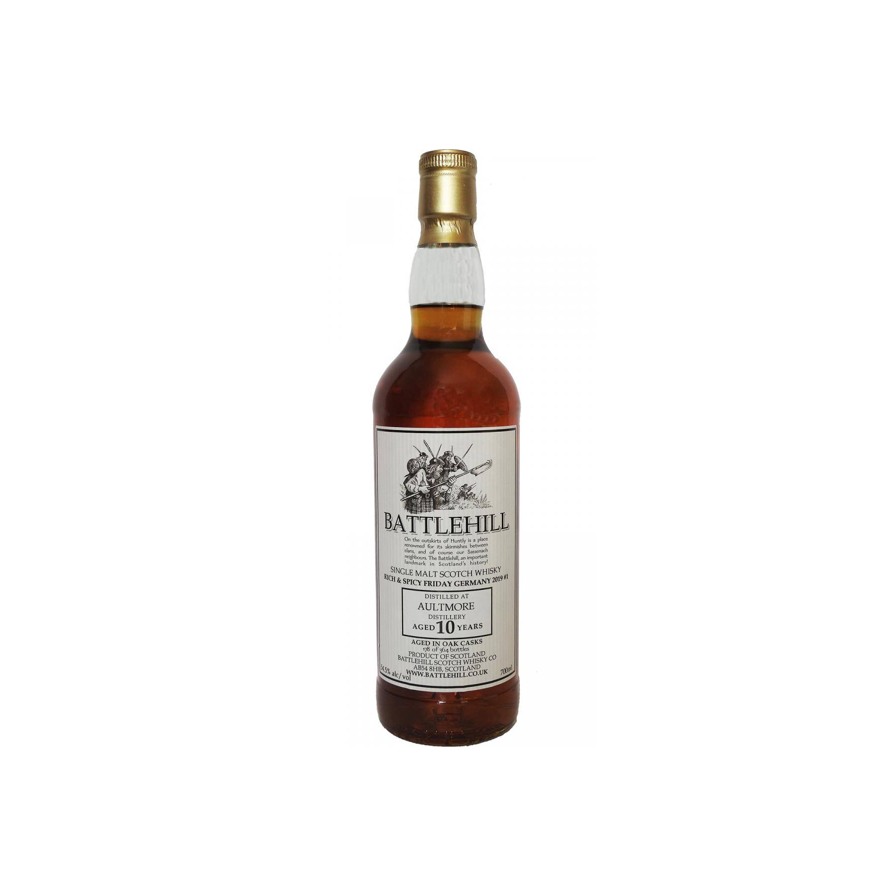 Aultmore 2008 10 Years Single Malt Whisky