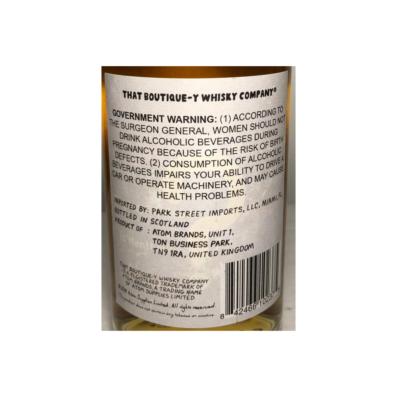 That Boutique-y Whisky Company 25 Years Single Malt Whisky 3