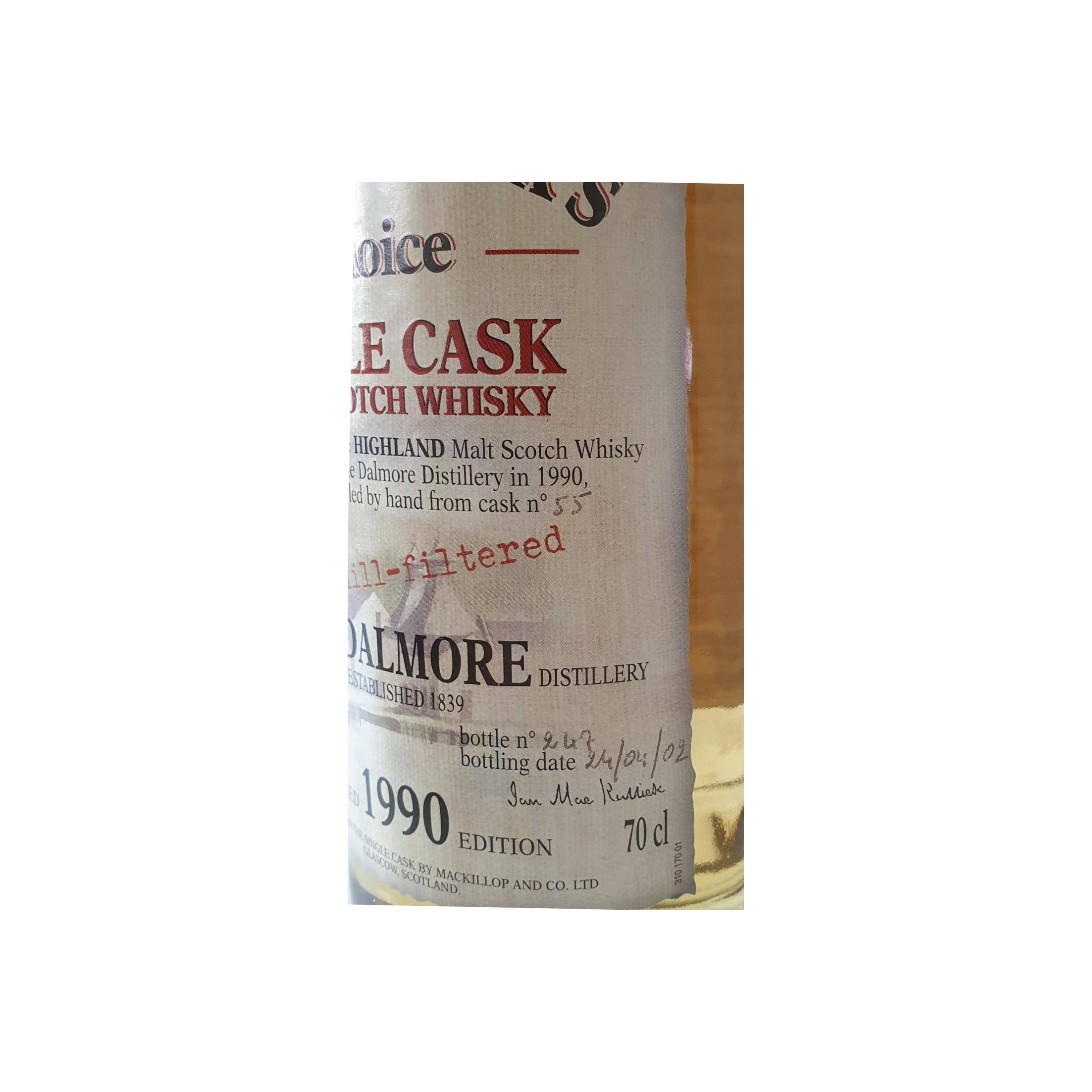 The Dalmore 1990 12 Years Single Malt Whisky 3