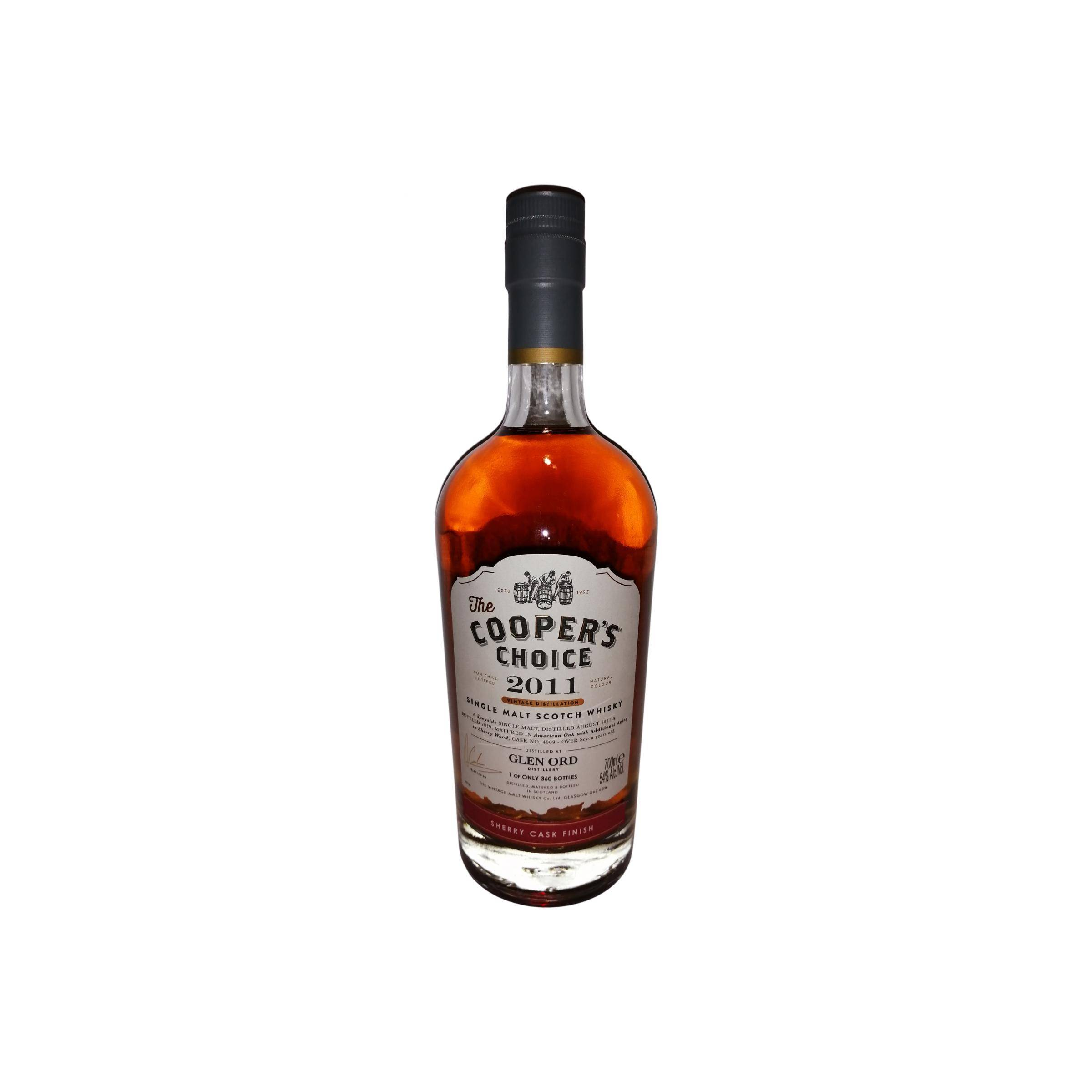 Glen Ord The Cooper's Choice 2011 7 Years Single Malt Whisky