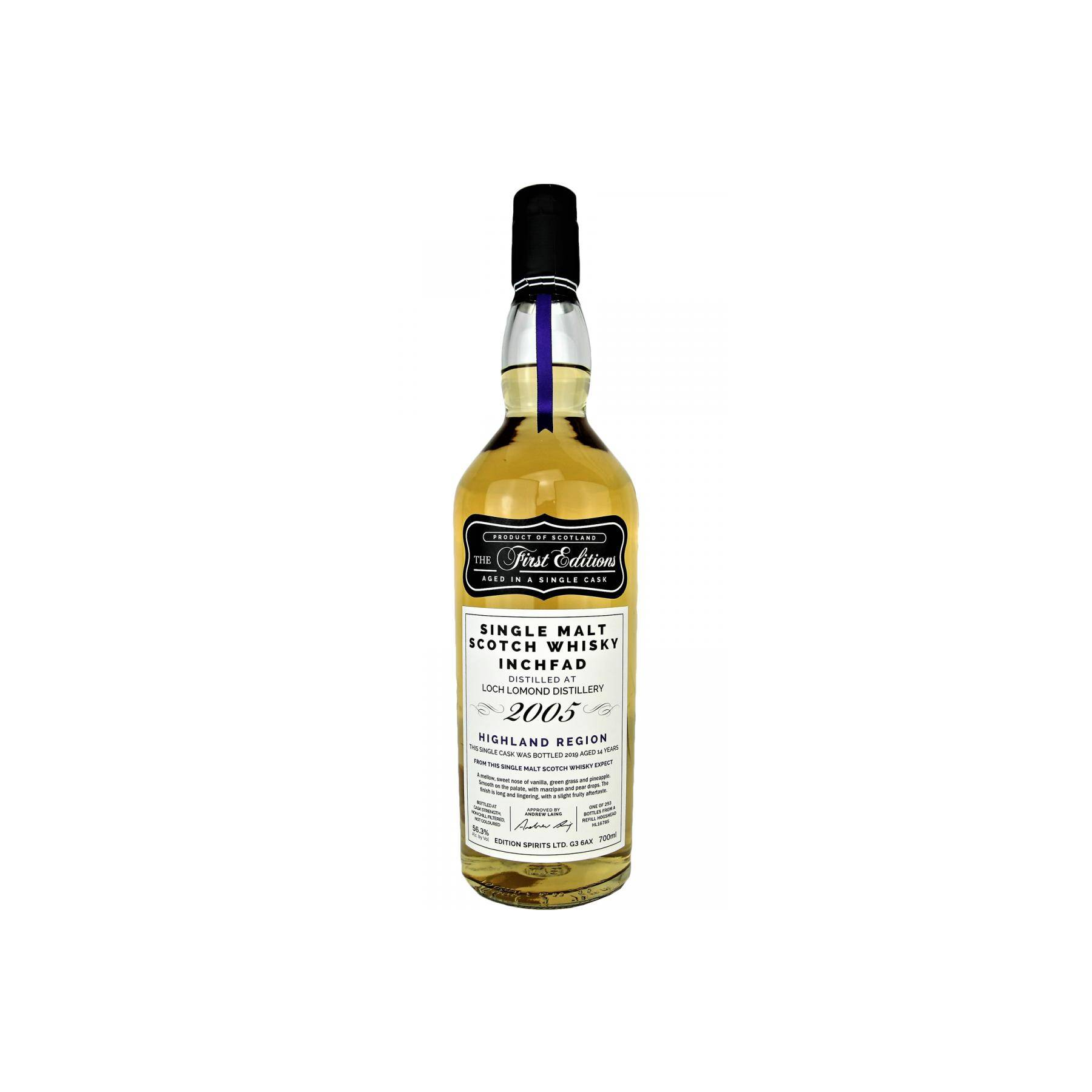 Loch Lomond The First Editions 2005 14 Years Single Malt Whisky