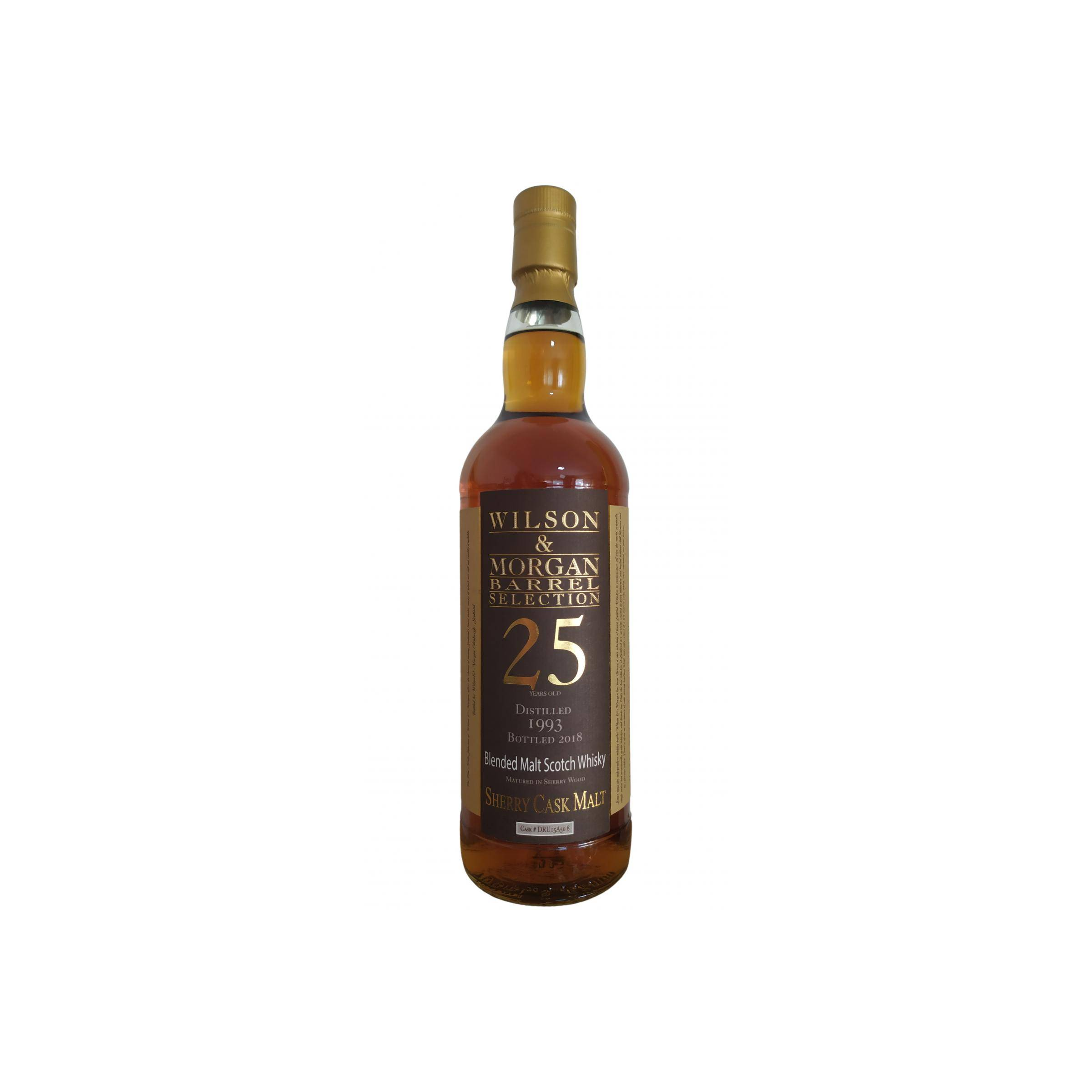 Wilson & Morgan 1993 25 Years Blended Malt Whisky