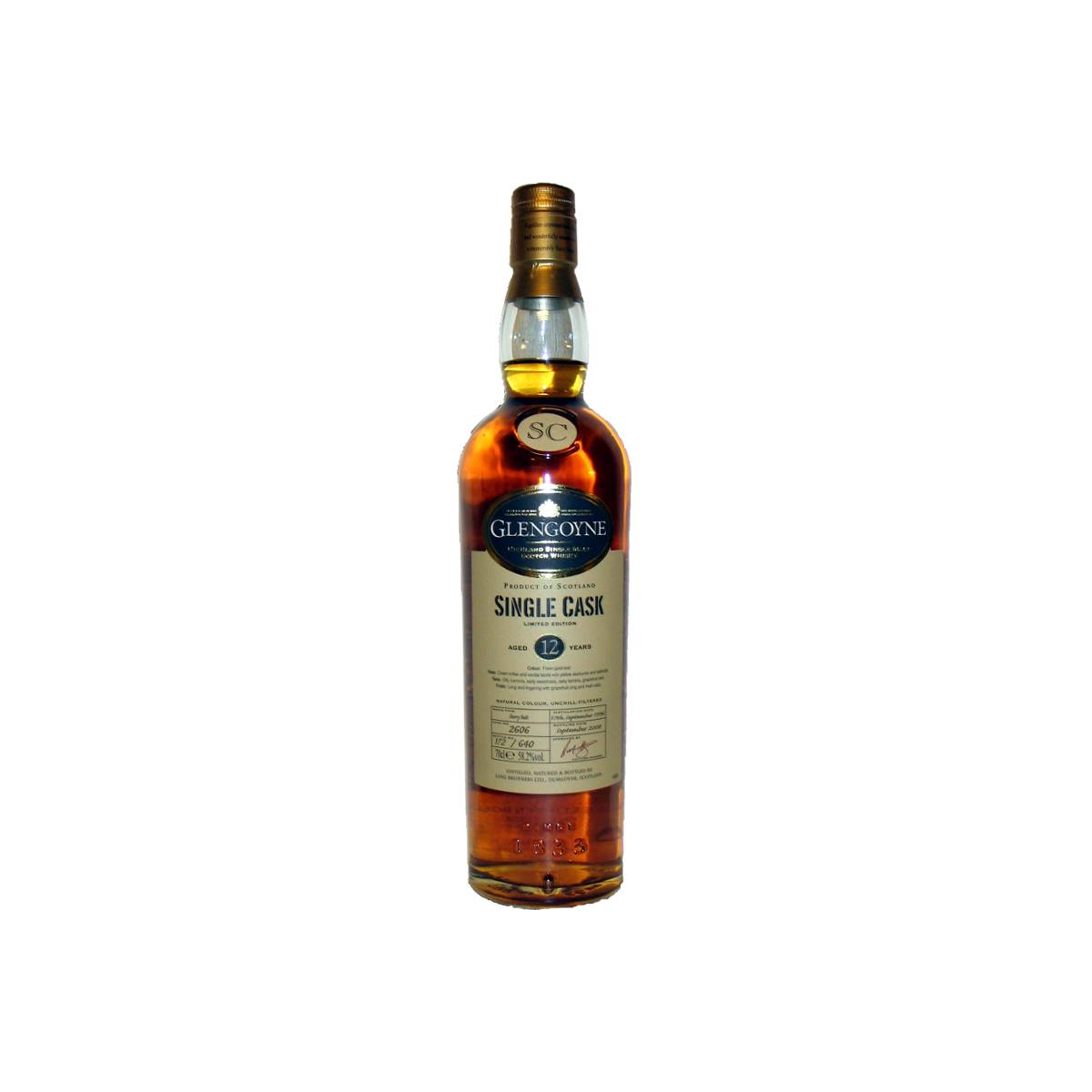 Glengoyne Single Cask 1996 12 Years Single Malt Whisky