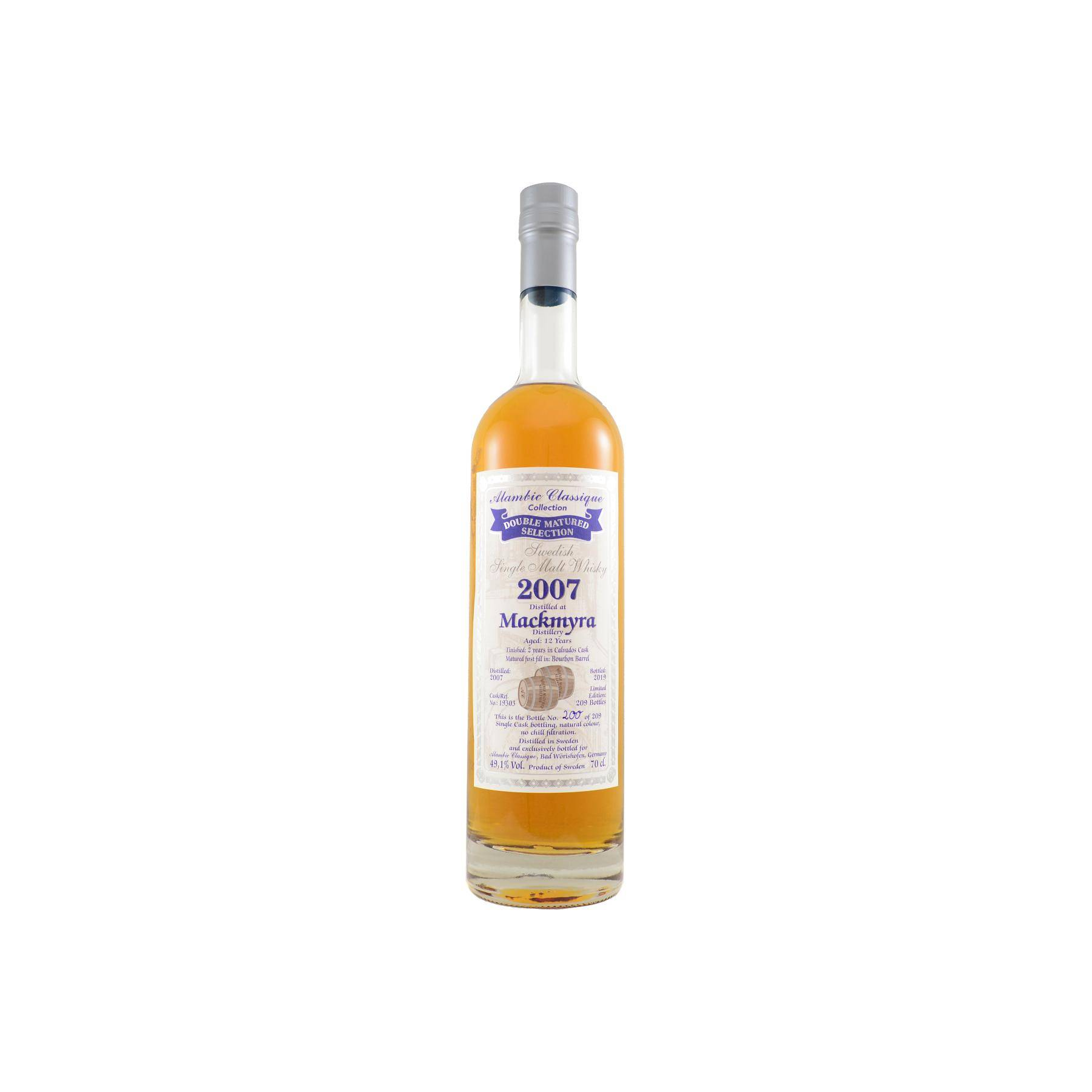 Mackmyra 2007 12 Years Single Malt Whisky
