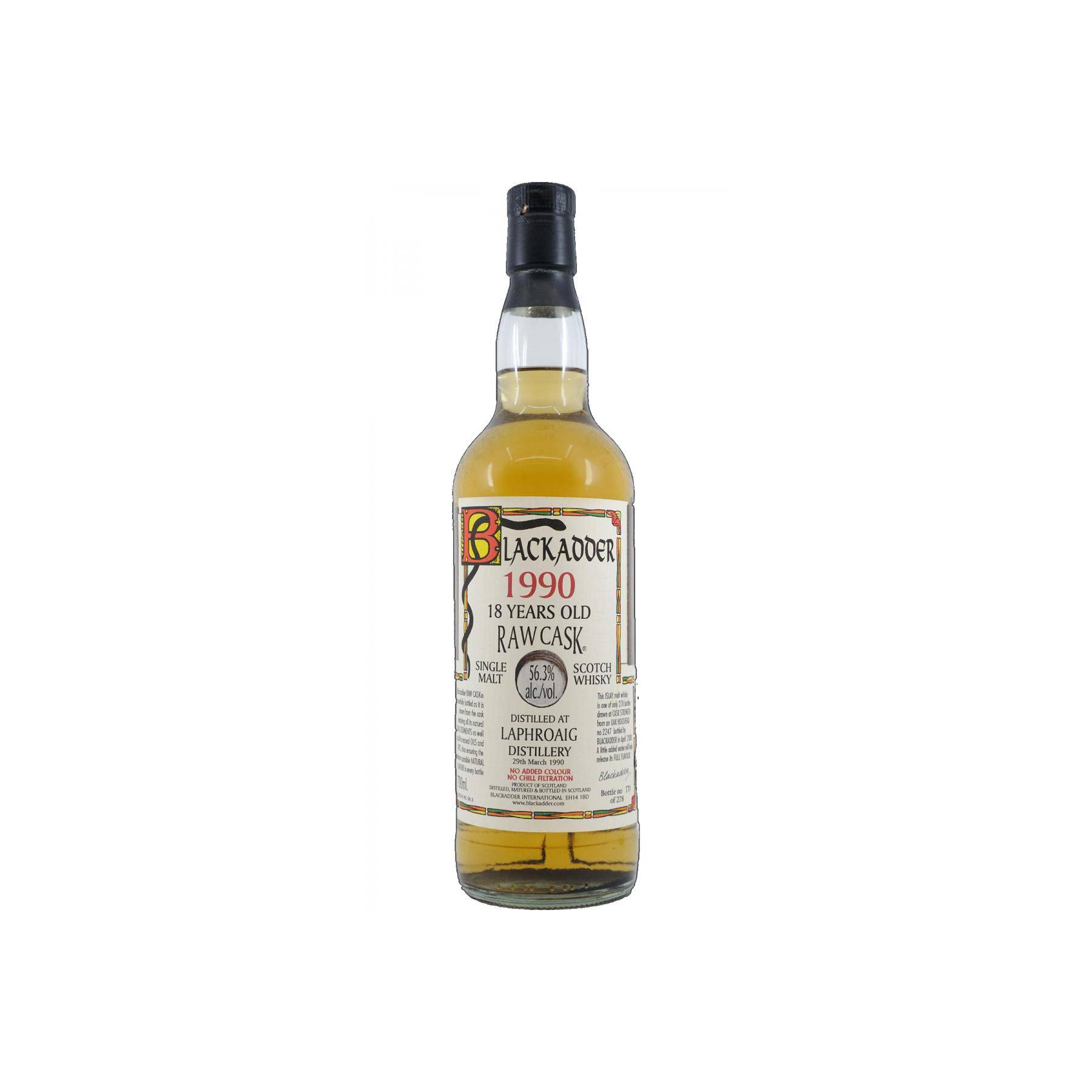 Laphroaig Raw Cask 1990 18 Years Single Malt Whisky 2