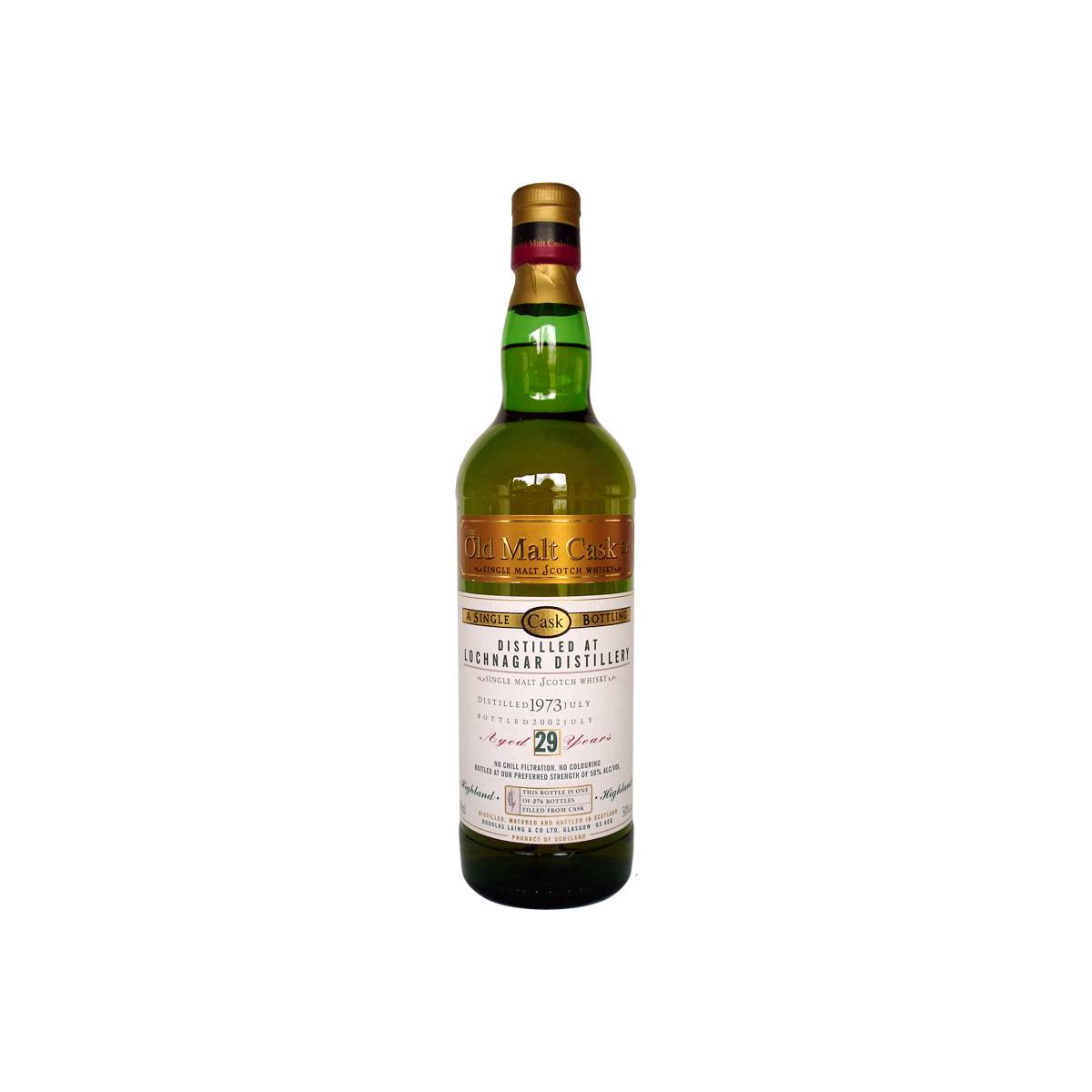 Royal Lochnagar Old Malt Cask 1973 29 Years Single Malt Whisky