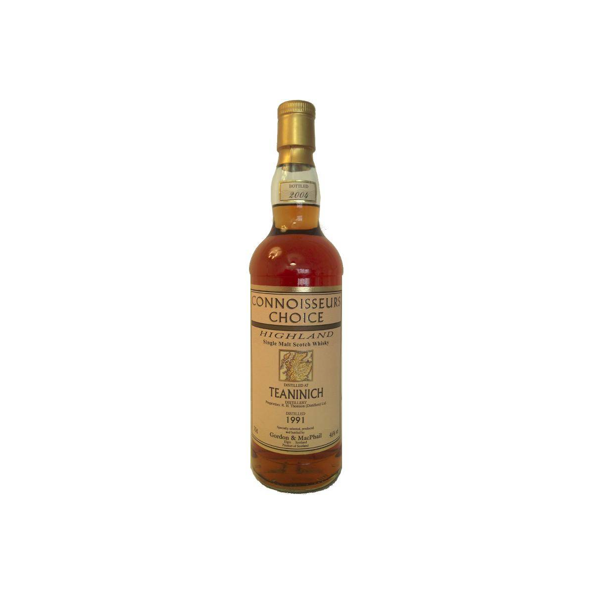 Teaninich Connoisseurs Choice 1991 13 Years Single Malt Whisky