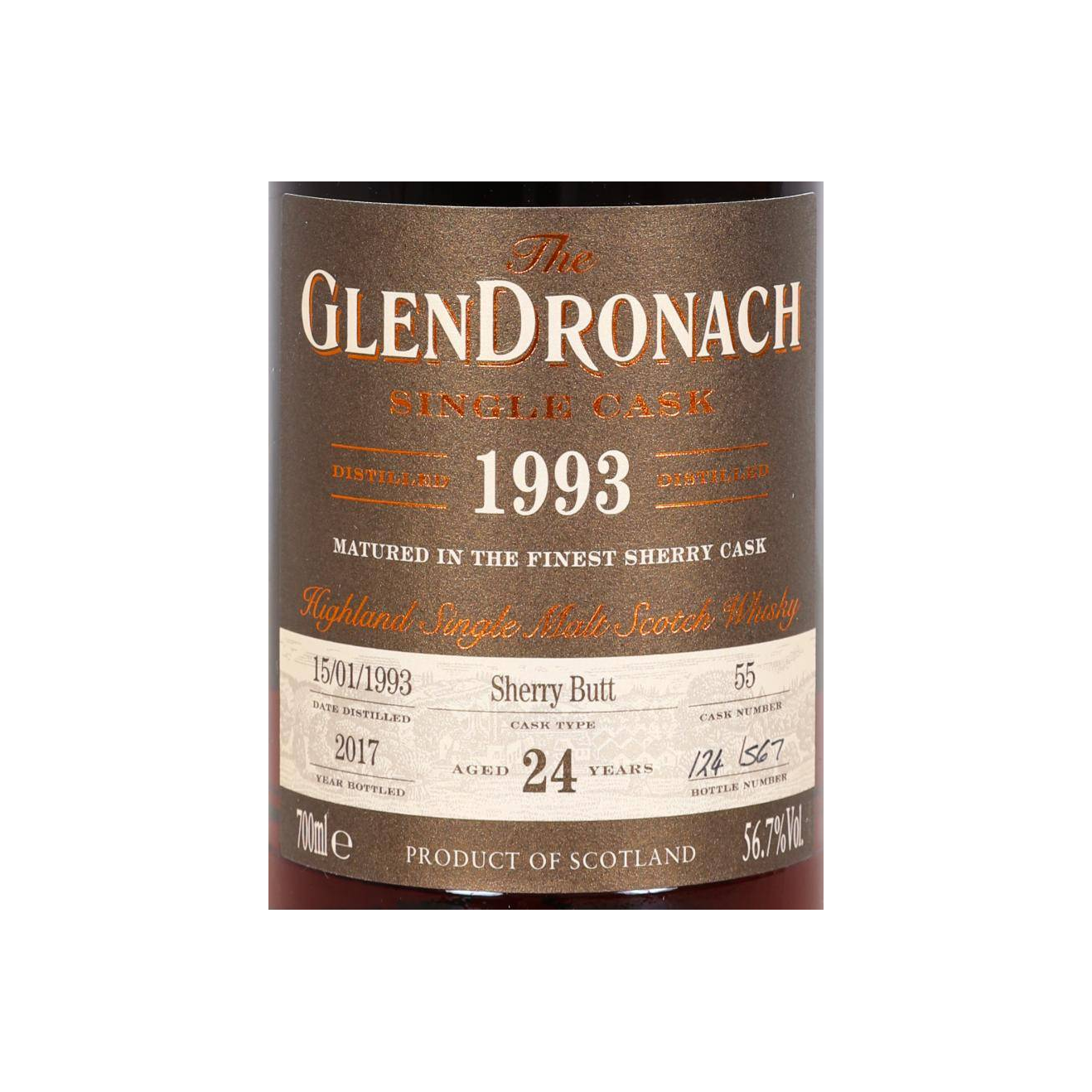 GlenDronach 1993 24 Years Single Malt Whisky 2