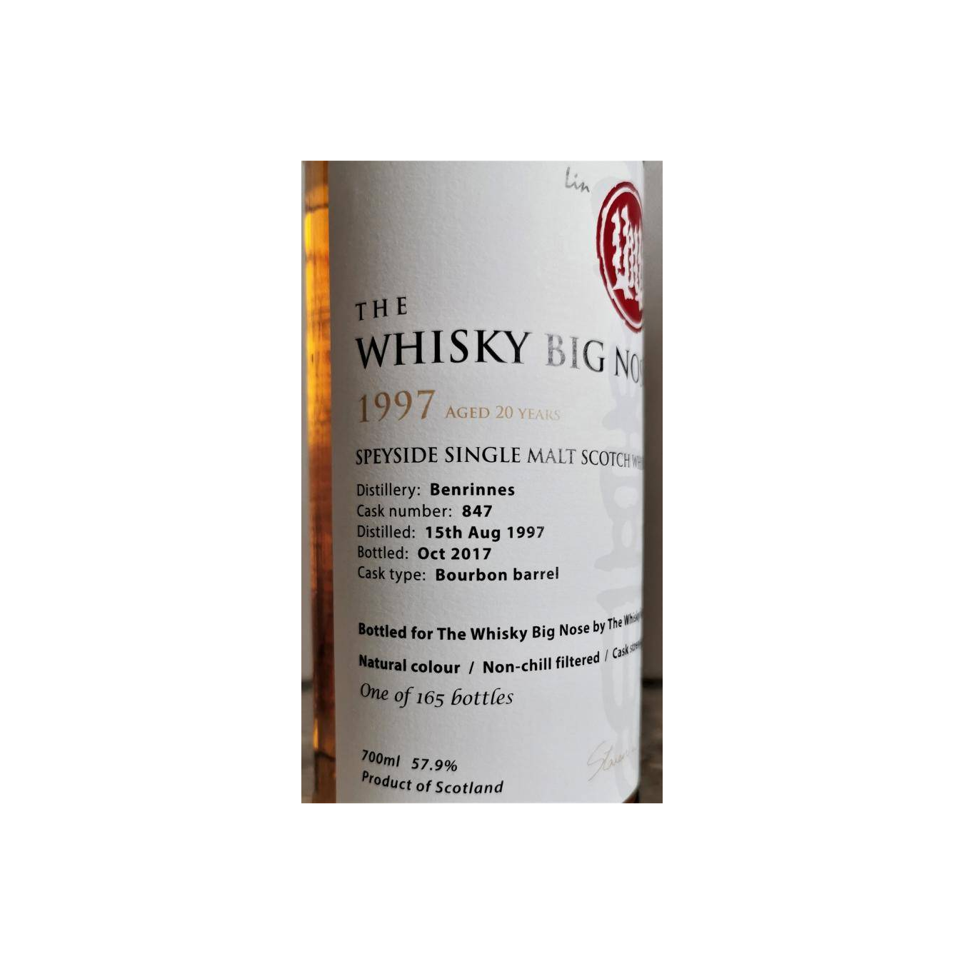 Benrinnes 1997 20 Years Single Malt Whisky 2