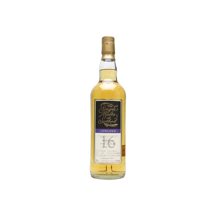 Rosebank The Single Malts of Scotland 1991 16 Years Single Malt Whisky