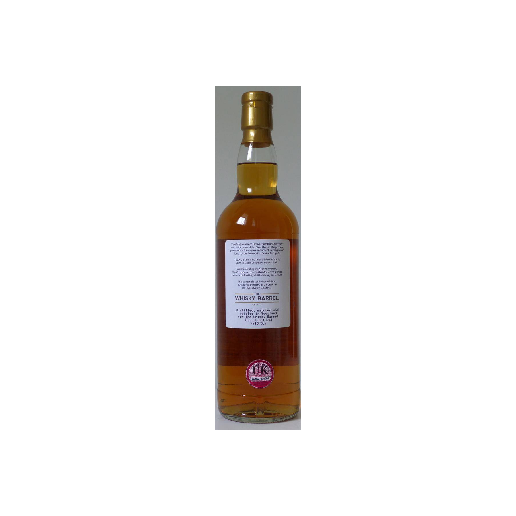 Strathclyde 1988 30 Years Single Grain Whisky 2
