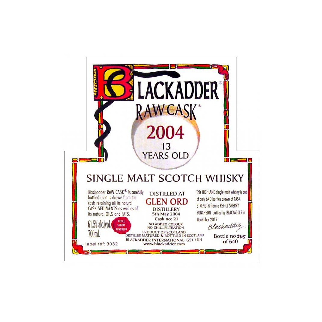 Glen Ord Raw Cask 2004 13 Years Single Malt Whisky 2