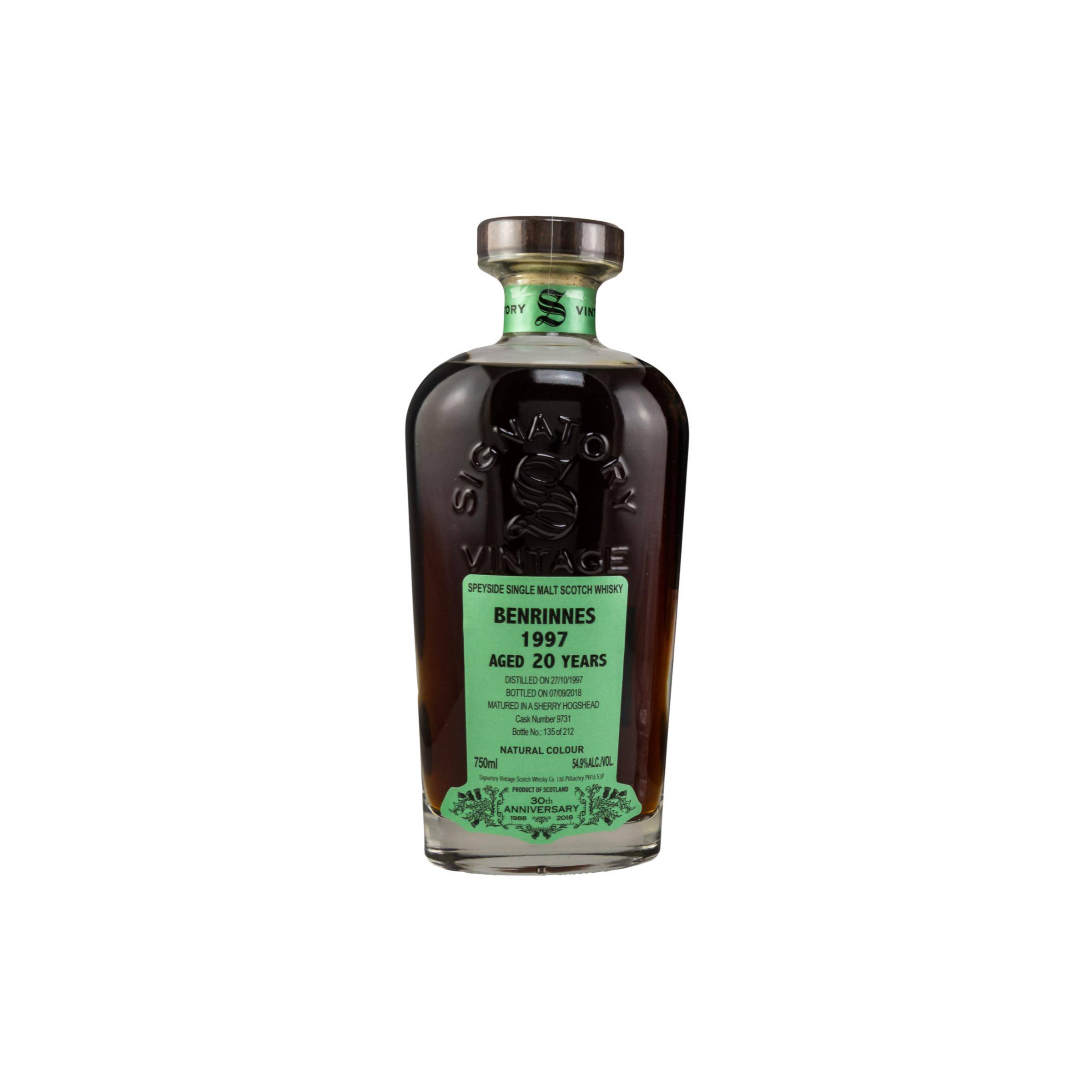 Benrinnes 1997 20 Years Single Malt Whisky