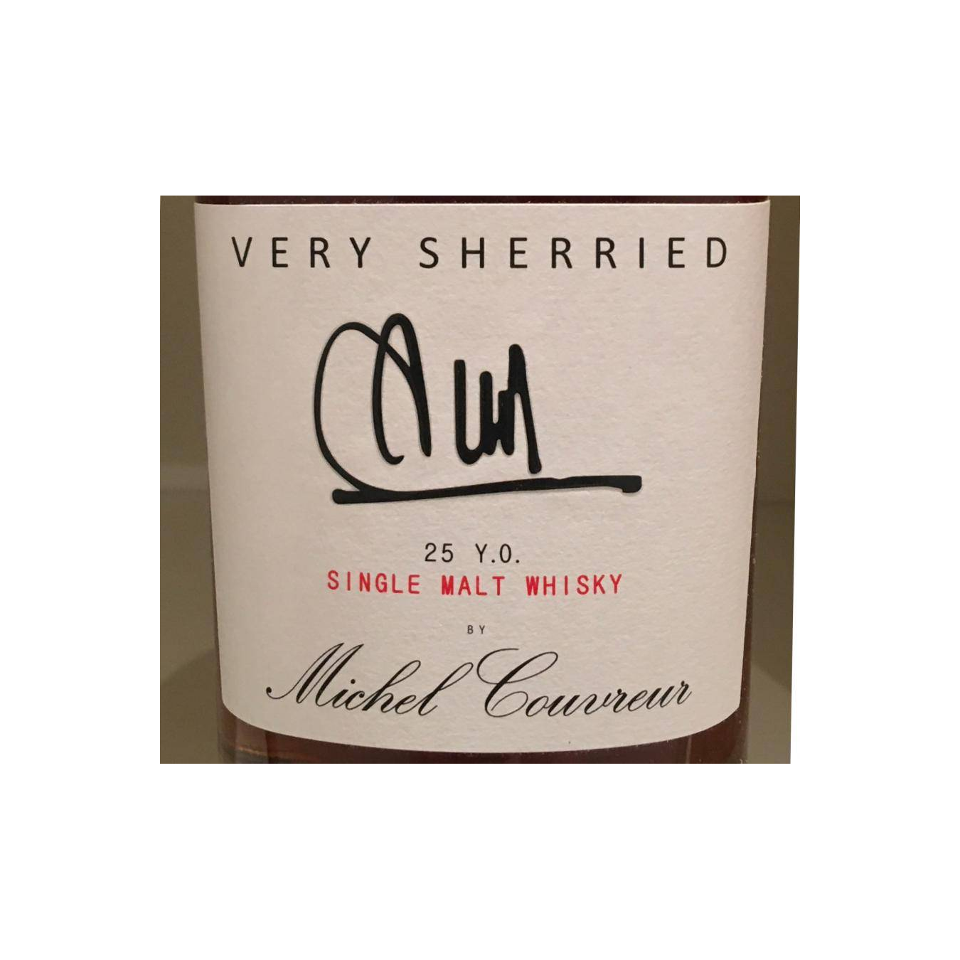 Michel Couvreur 2019 25 Years Single Malt Whisky 2