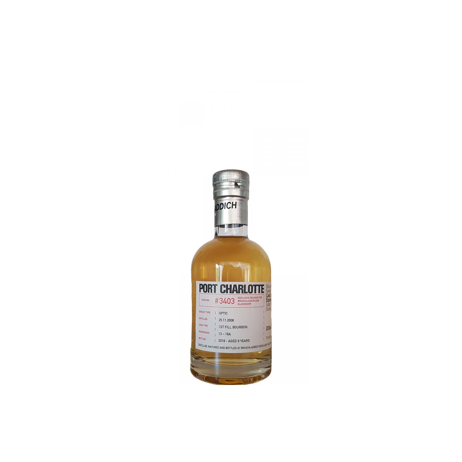 Port Charlotte 2008 9 Years Single Malt Whisky