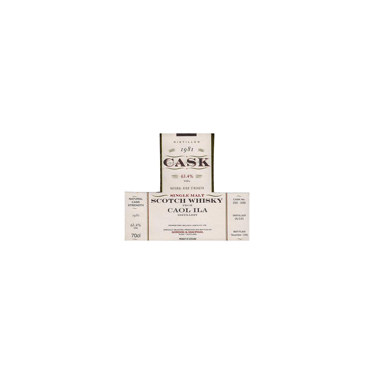 Caol Ila Cask Strength Collection 1981 15 Years Single Malt Whisky 2