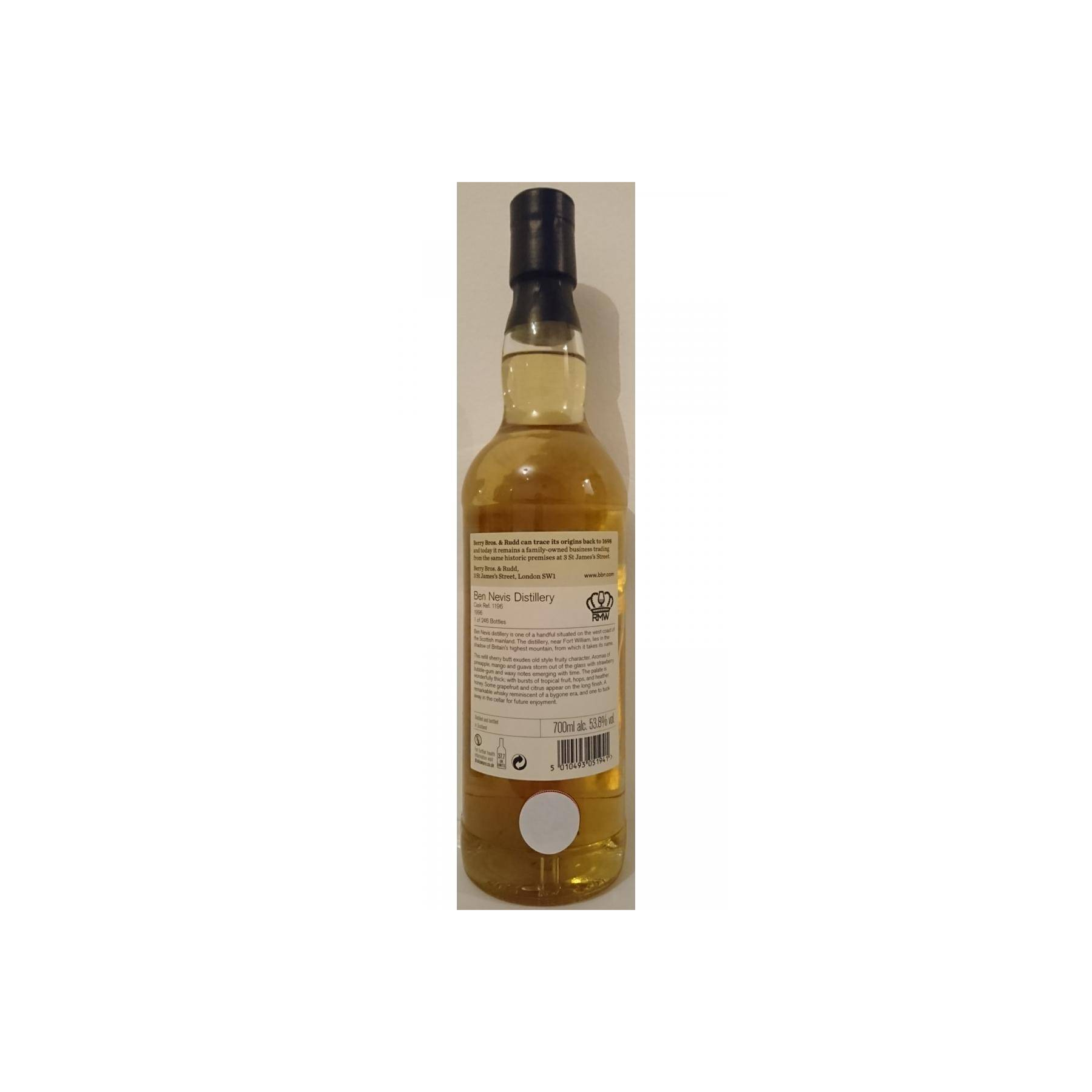 Ben Nevis 1996 22 Years Single Malt Whisky 2