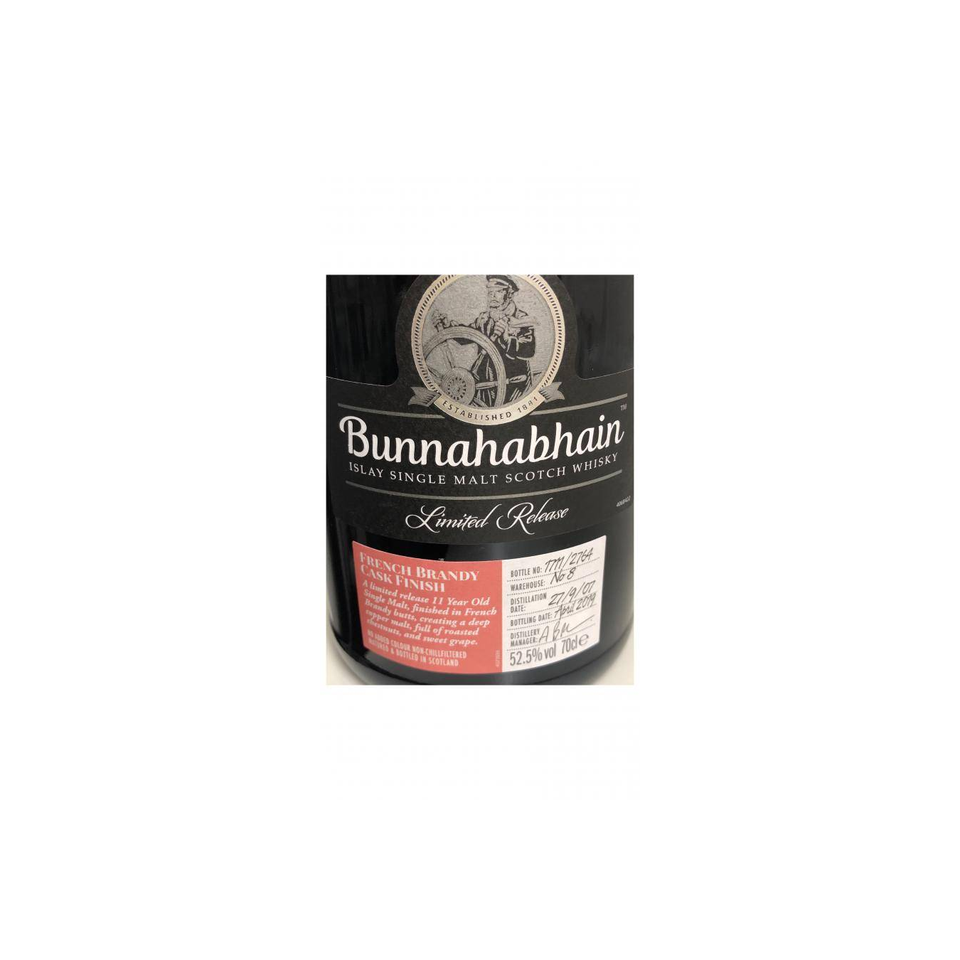 Bunnahabhain 2007 11 Years Single Malt Whisky 3