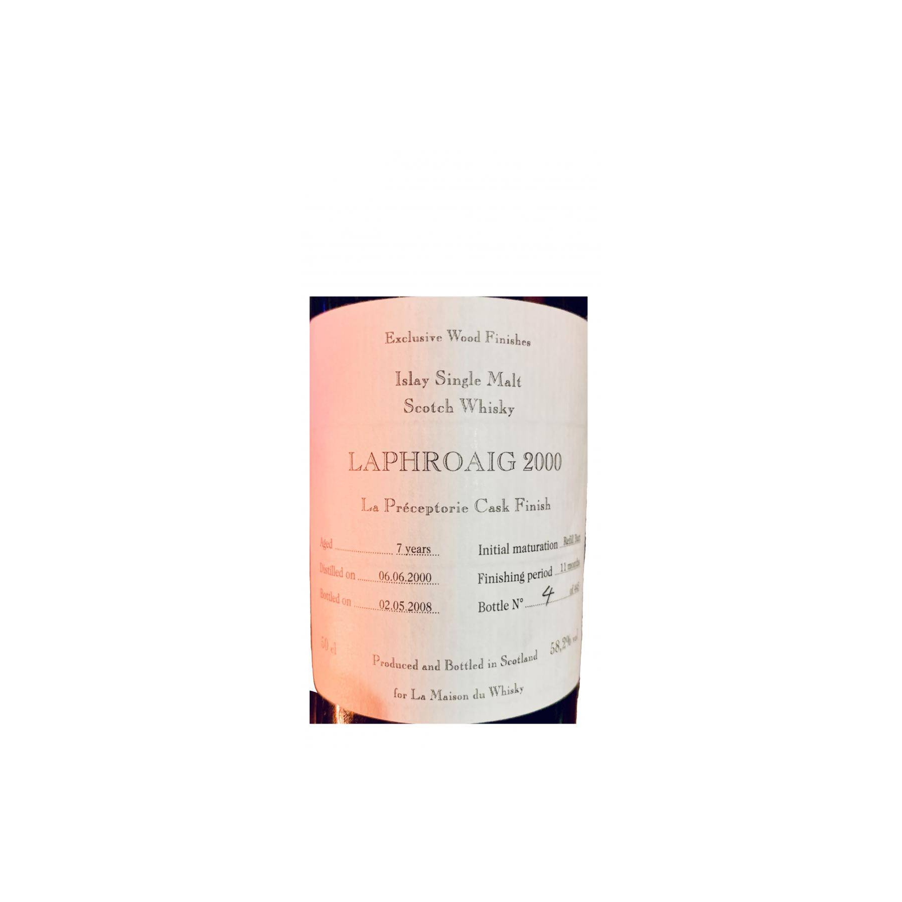 Laphroaig 2000 7 Years Single Malt Whisky 2