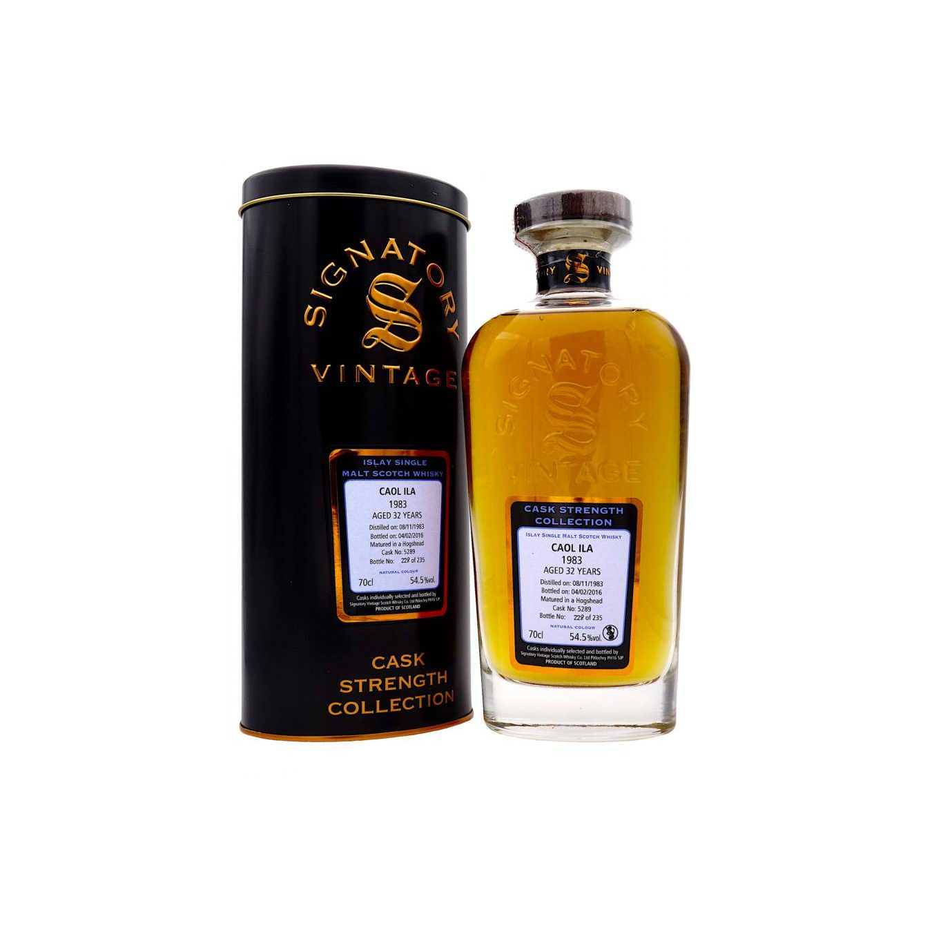 Caol Ila Cask Strength Collection 1983 32 Years Single Malt Whisky