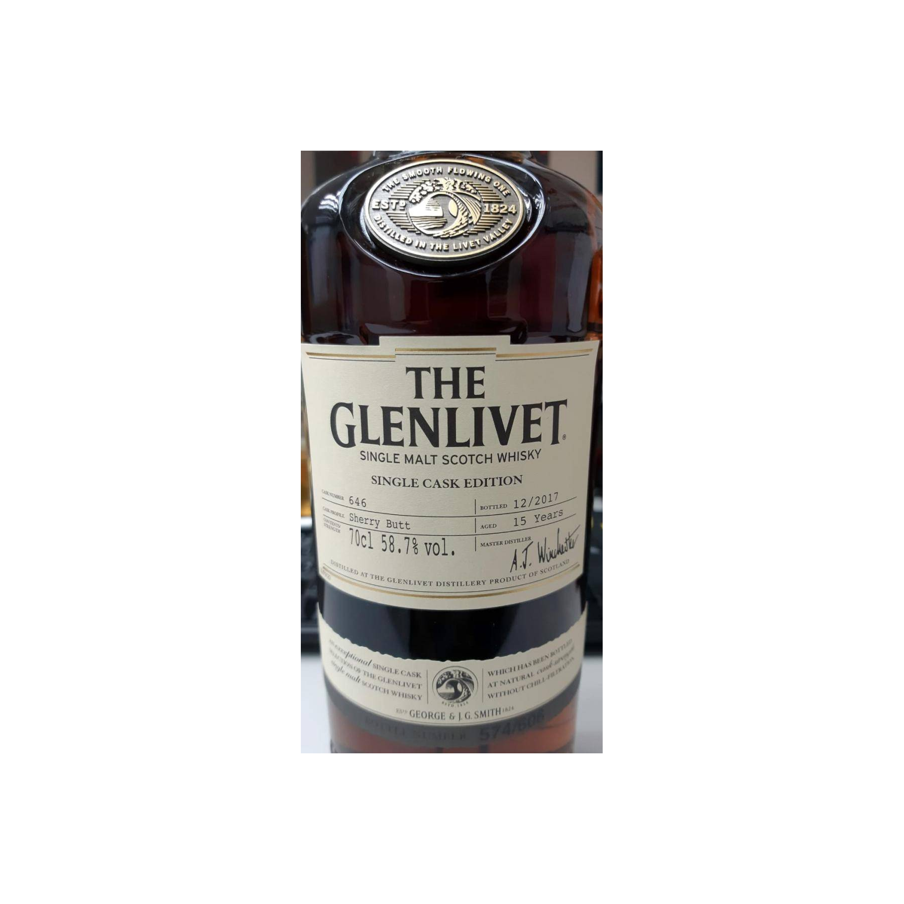 The Glenlivet 15 Years Single Malt Whisky