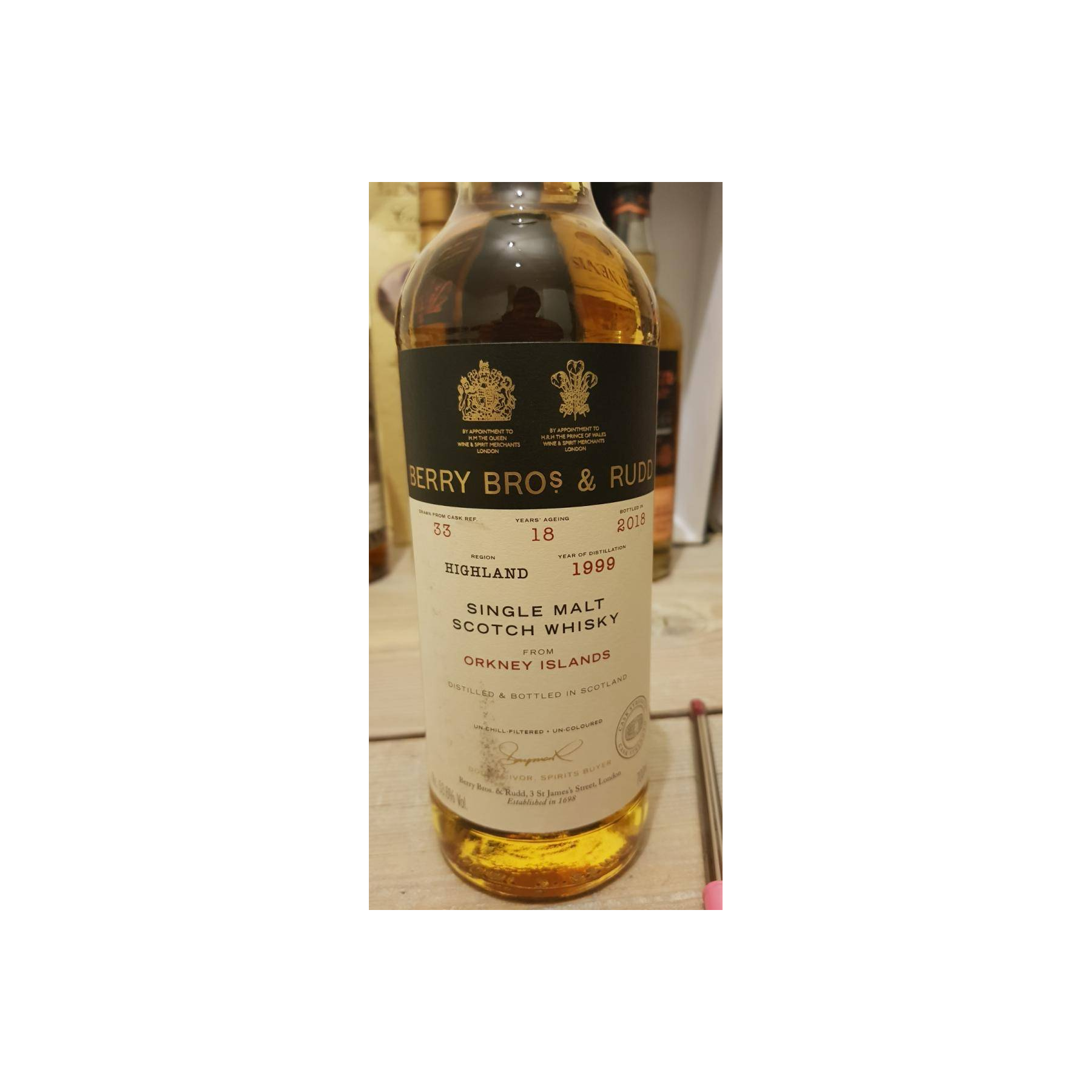Berry Bros. & Rudd 1999 18 Years Single Malt Whisky 2