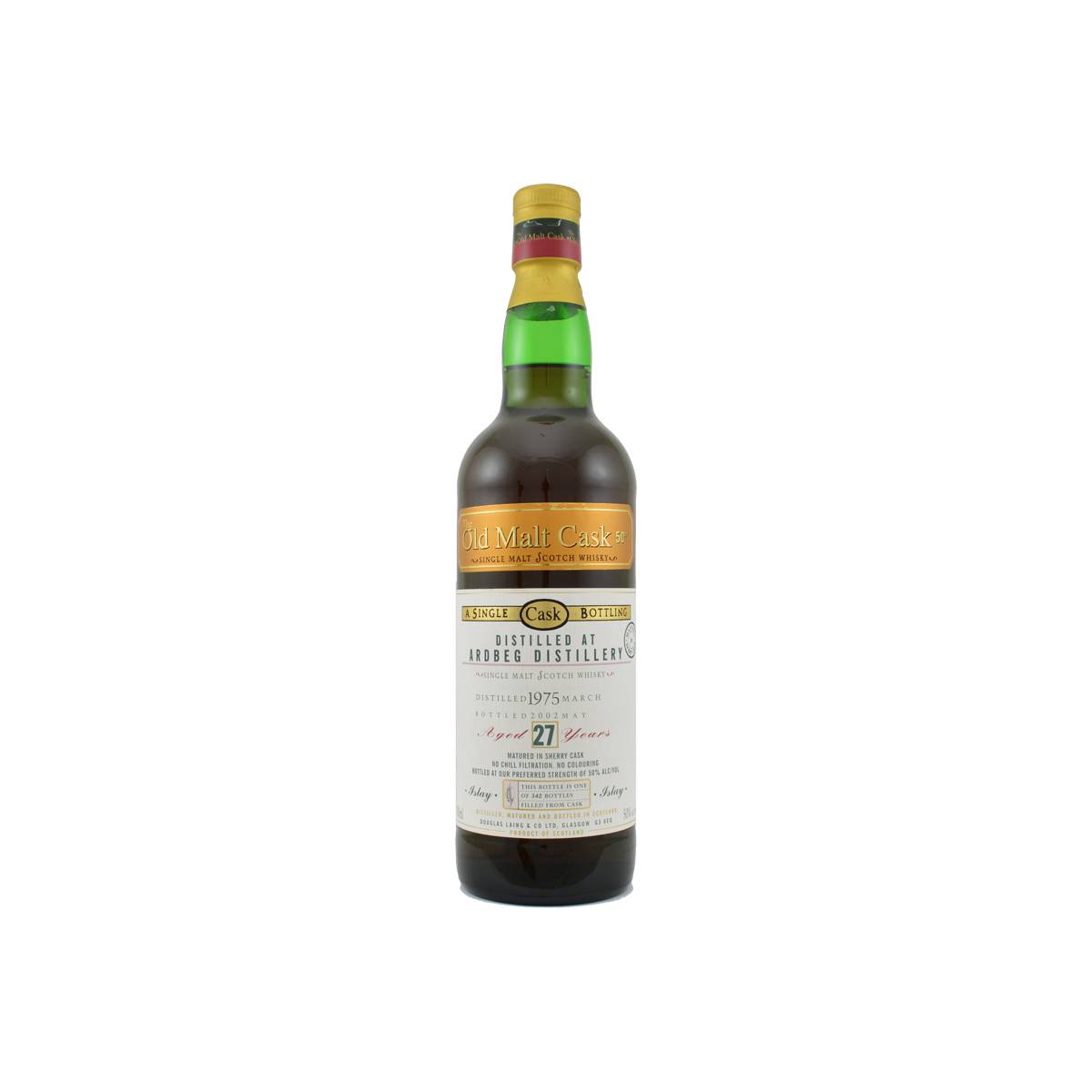 Ardbeg Old Malt Cask 1975 27 Years Single Malt Whisky