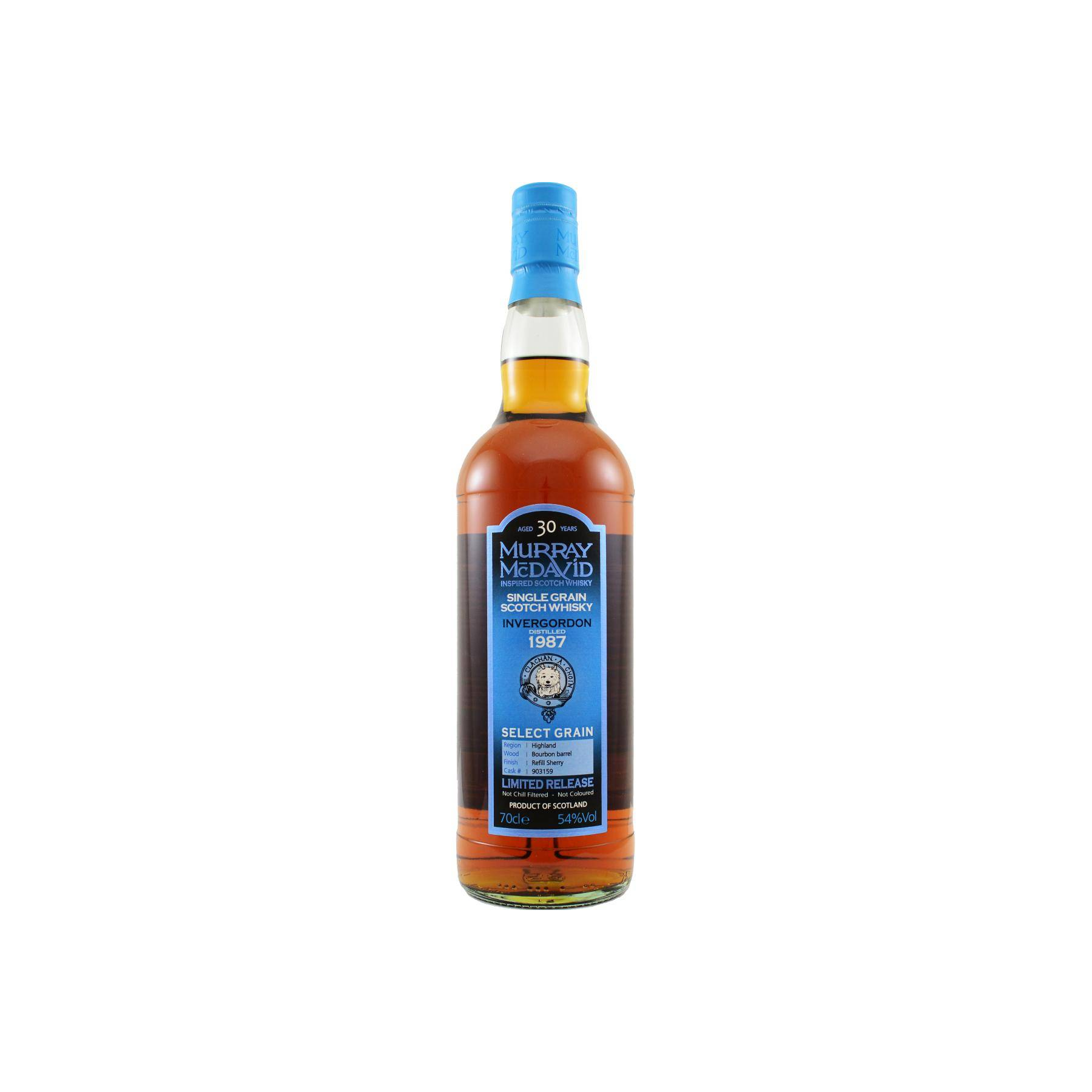 Invergordon 1987 30 Years Single Grain Whisky