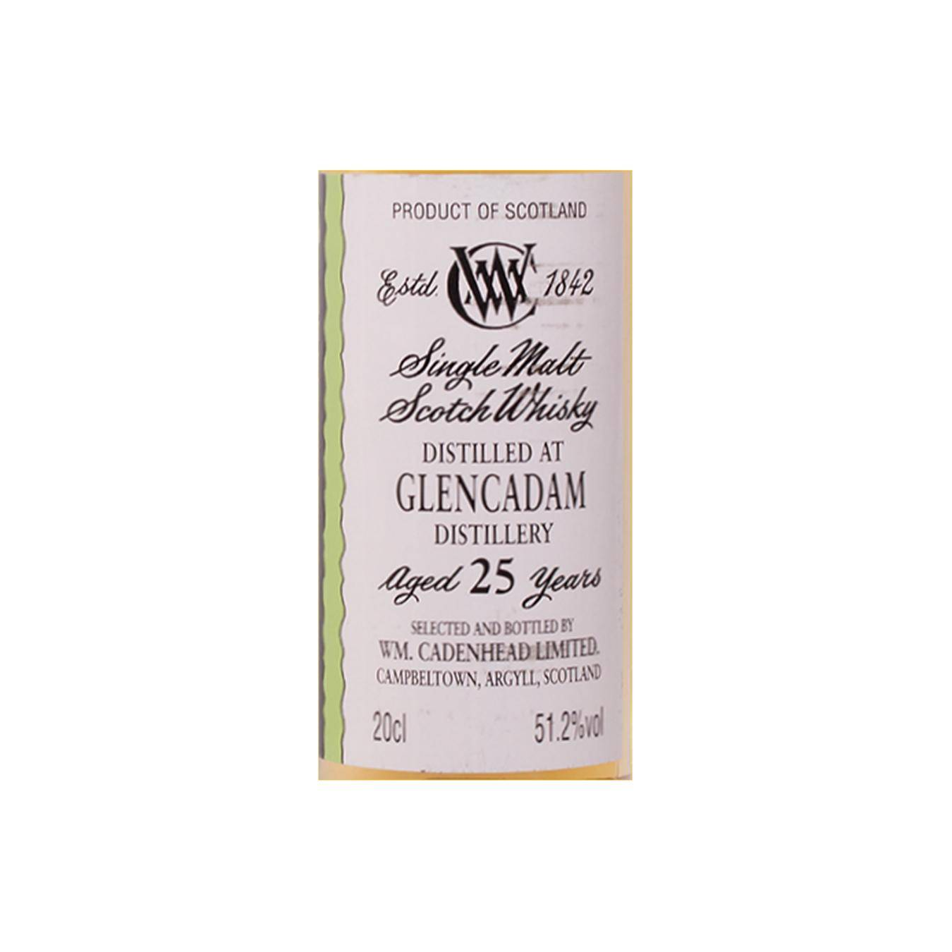 Glencadam 25 Years Single Malt Whisky