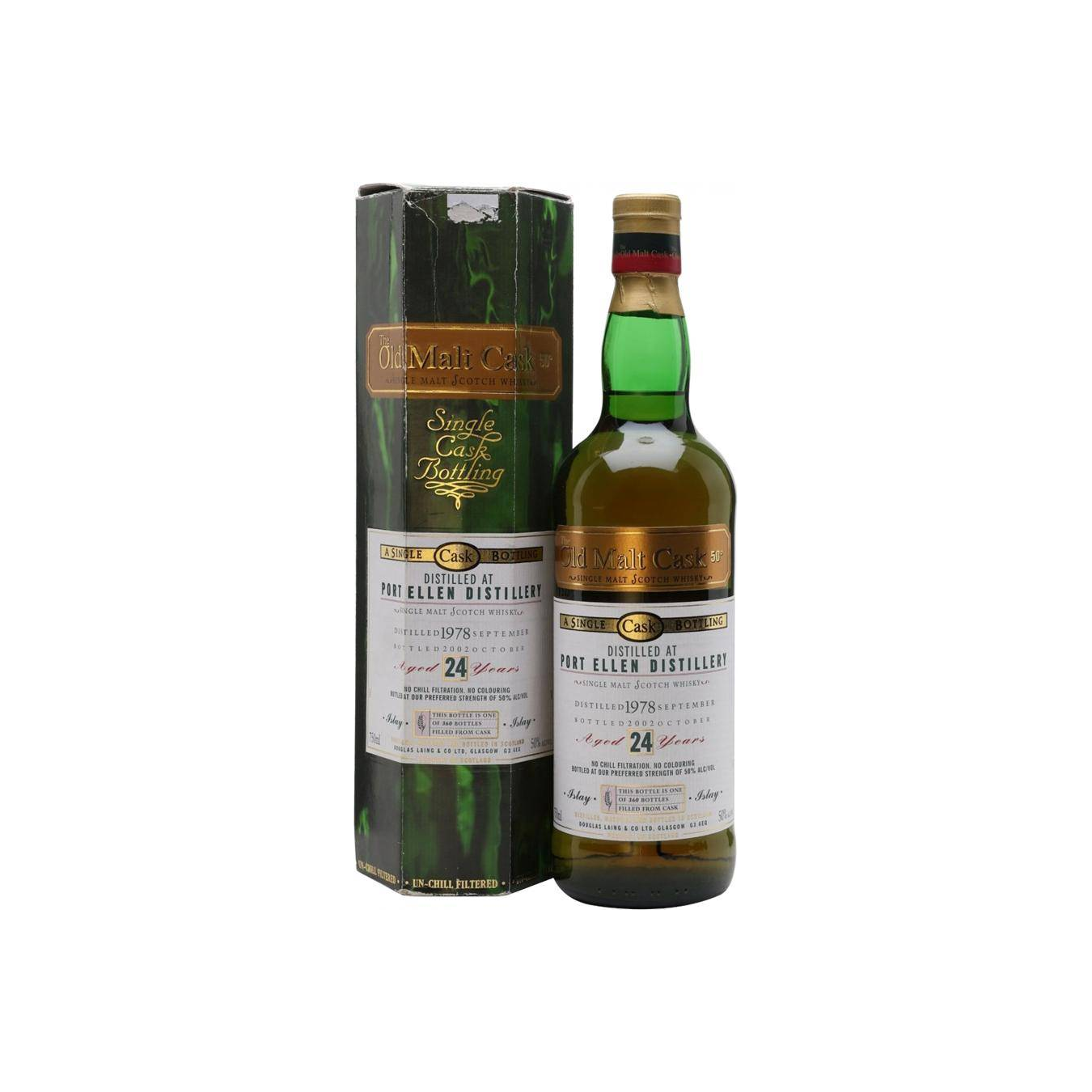Port Ellen Old Malt Cask 1978 24 Years Single Malt Whisky