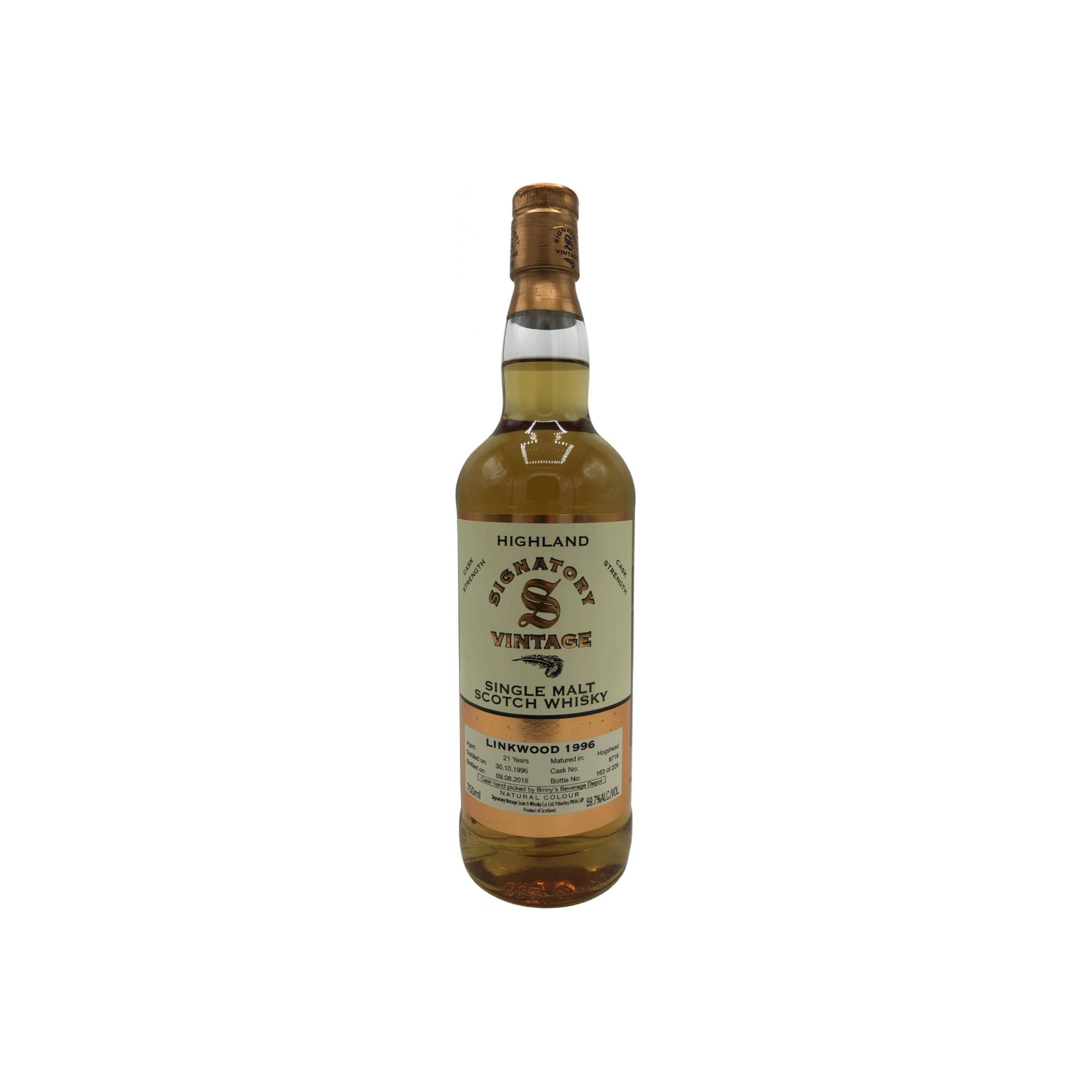 Linkwood 1996 21 Years Single Malt Whisky