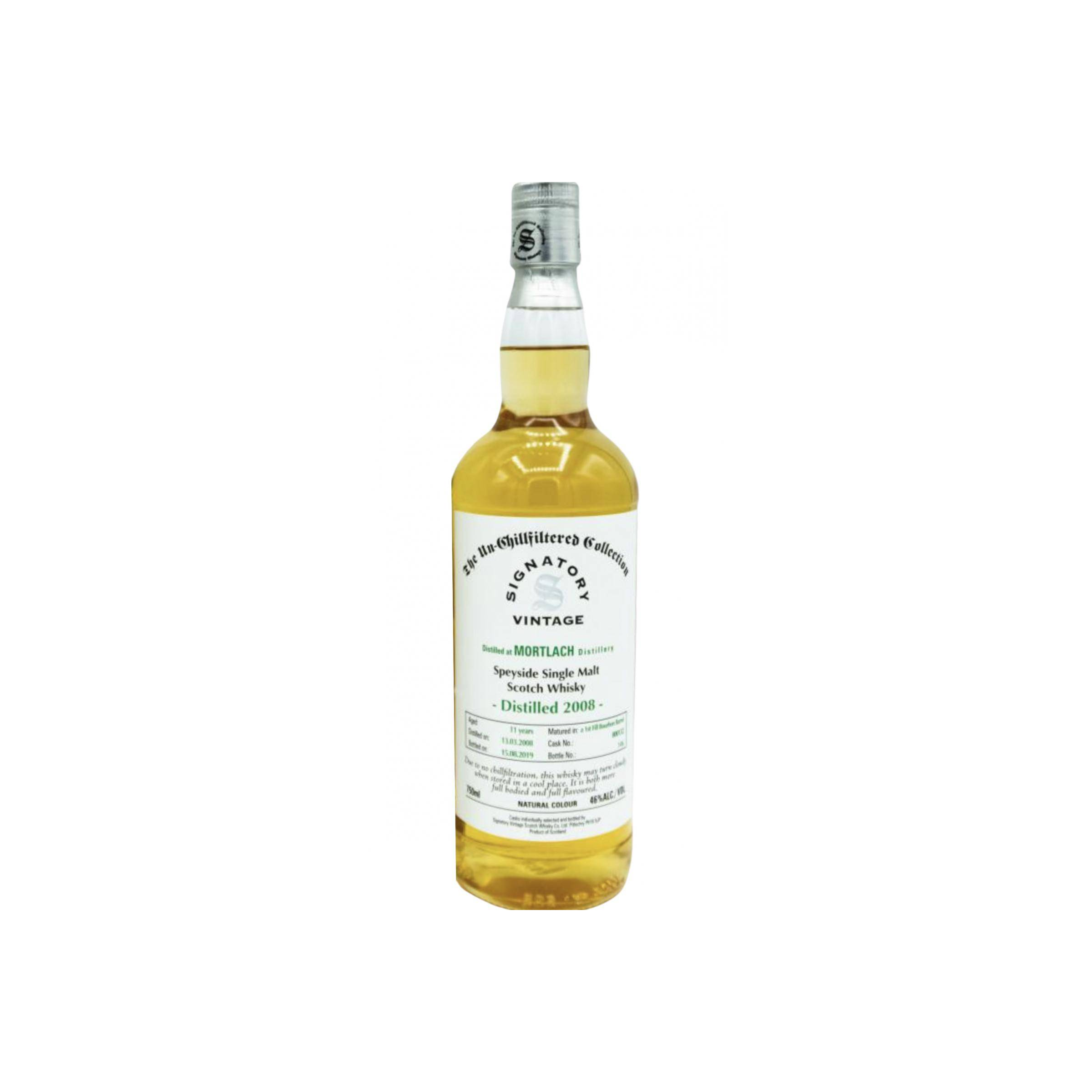 Mortlach The Un-Chillfiltered Collection 2008 11 Years Single Malt Whisky