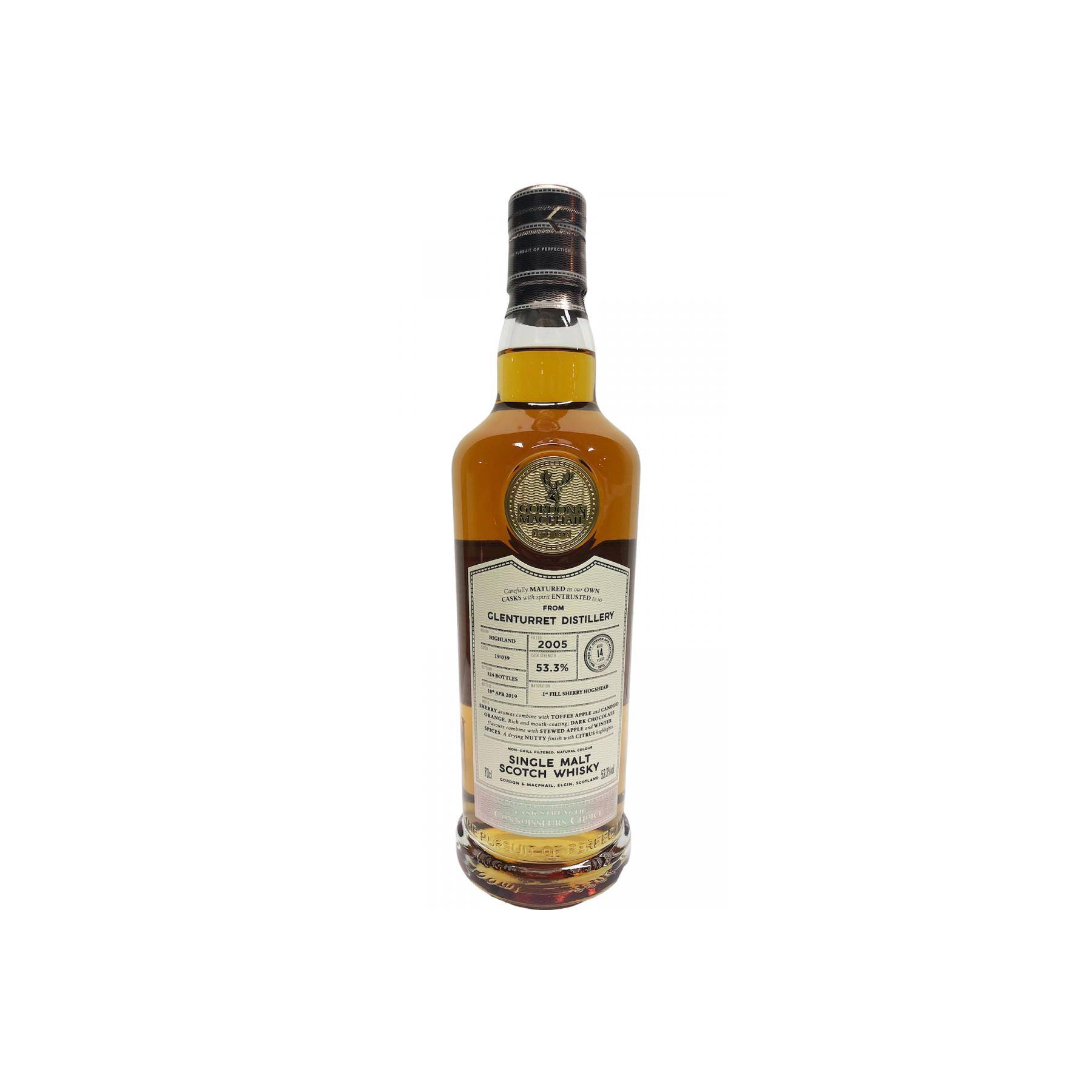 The Glenturret Connoisseurs Choice - Cask Strength 2005 14 Years Single Malt Whisky
