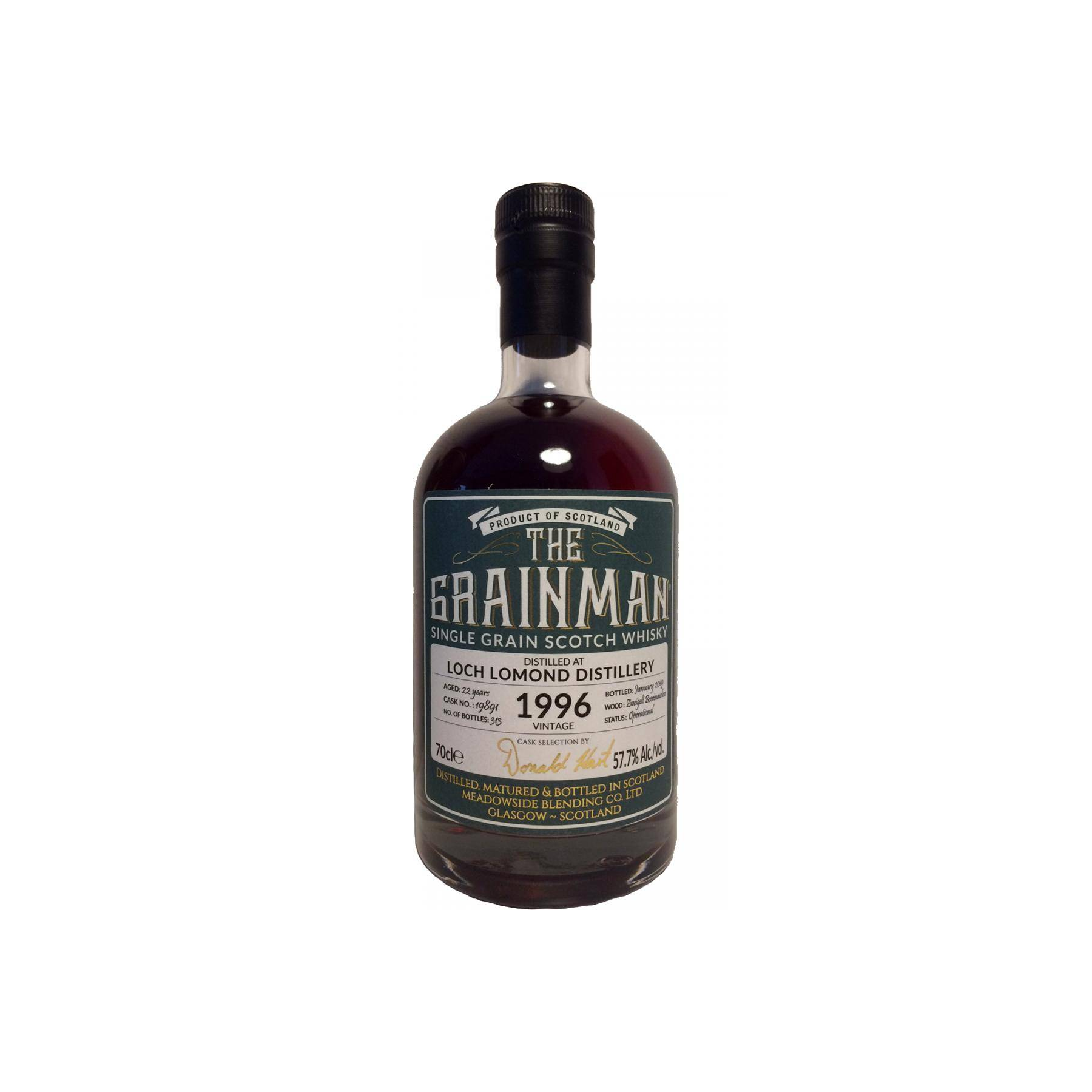 Loch Lomond 1996 22 Years Single Grain Whisky