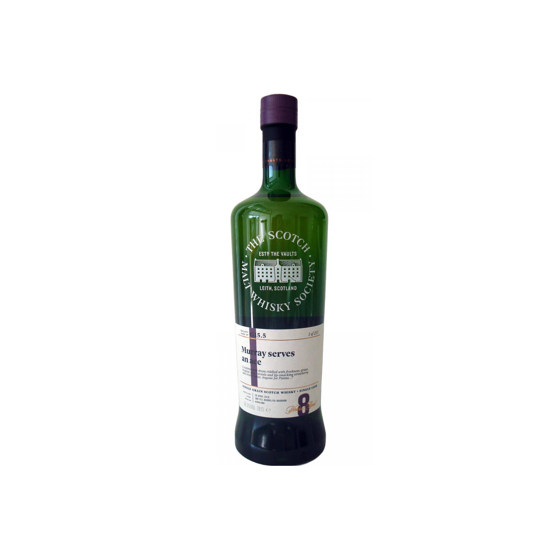 The Scotch Malt Whisky Society 2010 8 Years Single Grain Whisky