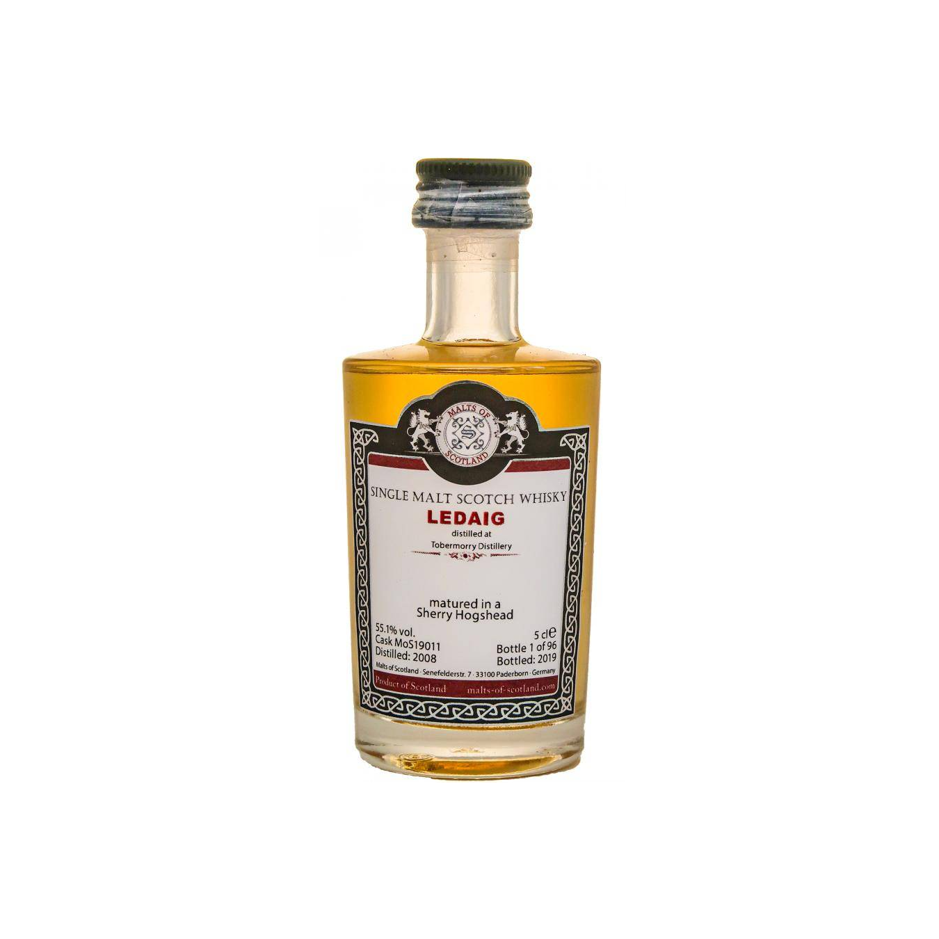 Tobermory Miniature 2008 11 Years Single Malt Whisky 2