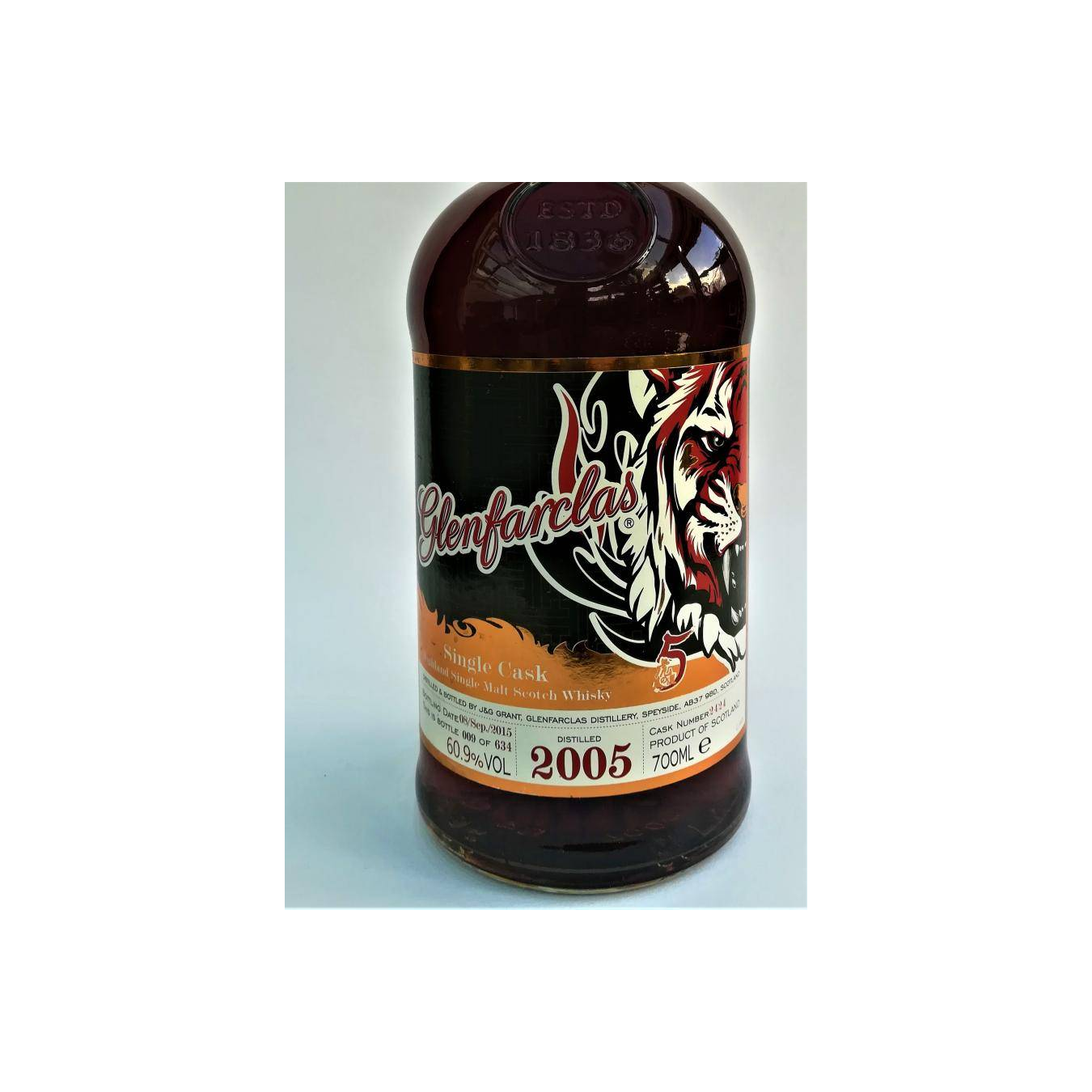 Glenfarclas Single Cask 2005 10 Years Single Malt Whisky 2